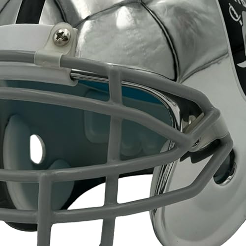 NFL Las Vegas Raiders Mini Metallic Hover Helmet - Image 5