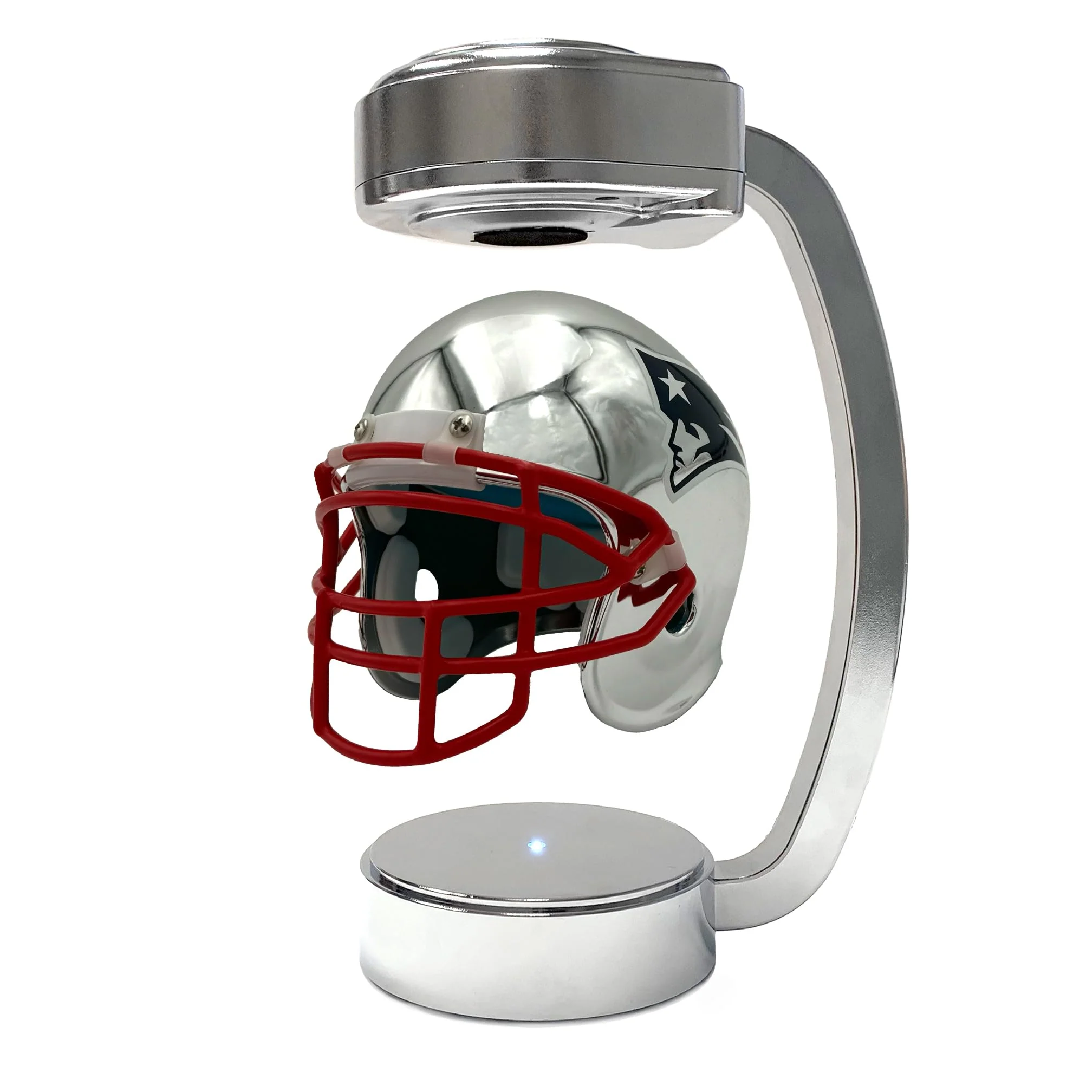 NFL New England Patriots Mini Metallic Hover Helmet