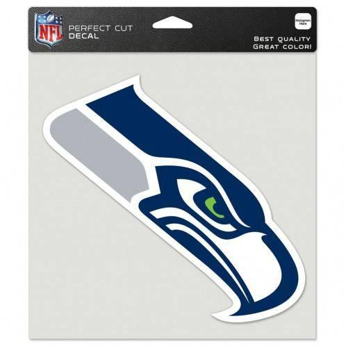 NFL Seattle Seahawks Perfect Cut 8x8 Diecut Decal