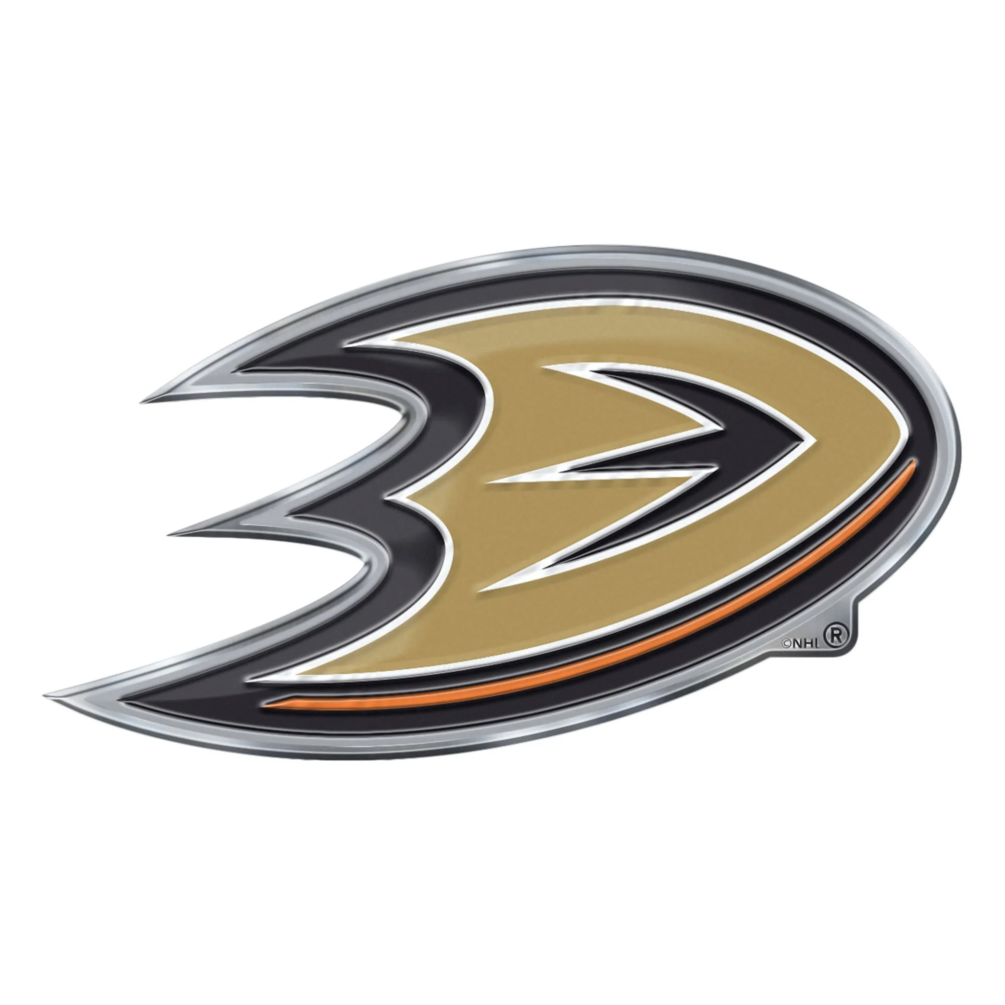 NHL - Anaheim Ducks Embossed Color Emblem