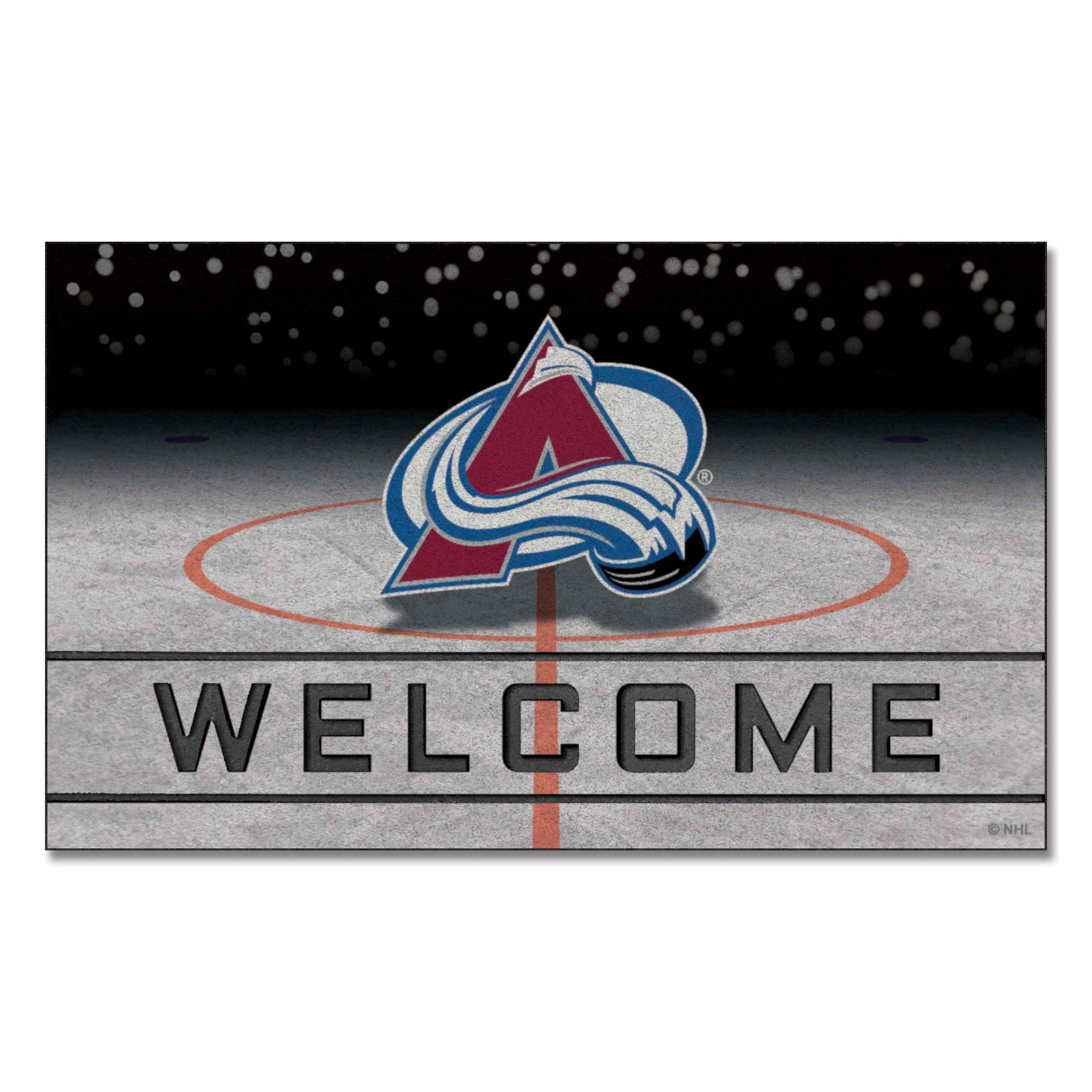 NHL - Colorado Avalanche Crumb Rubber Door Mat