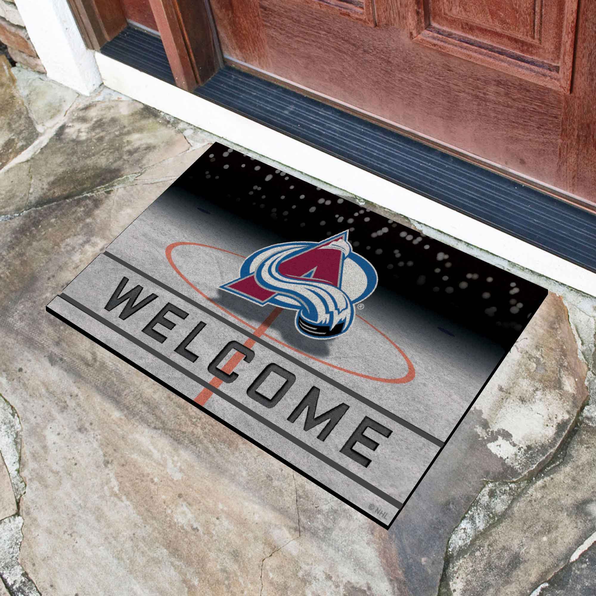 NHL - Colorado Avalanche Crumb Rubber Door Mat - Image 2