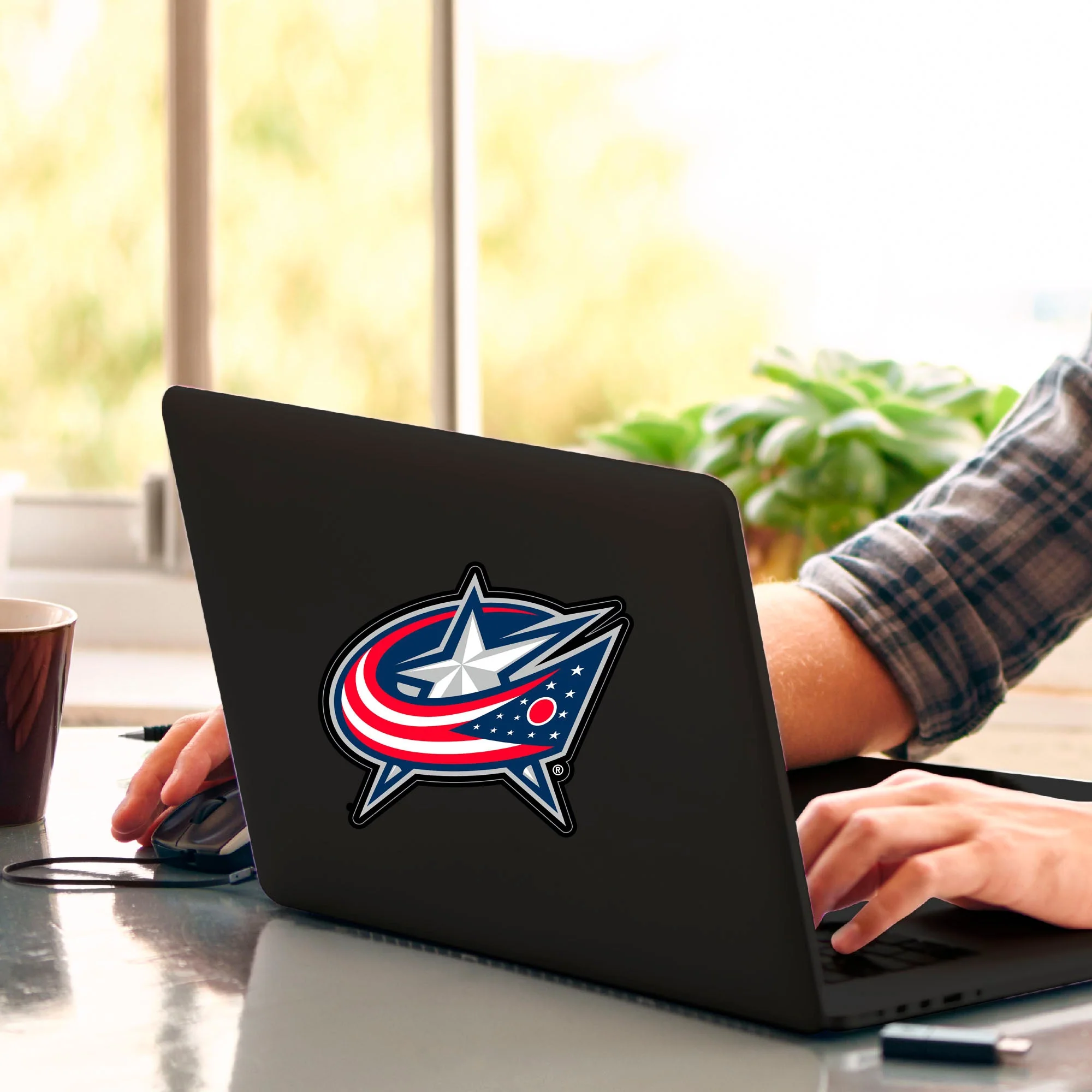 NHL - Columbus Blue Jackets Matte Decal - Image 2