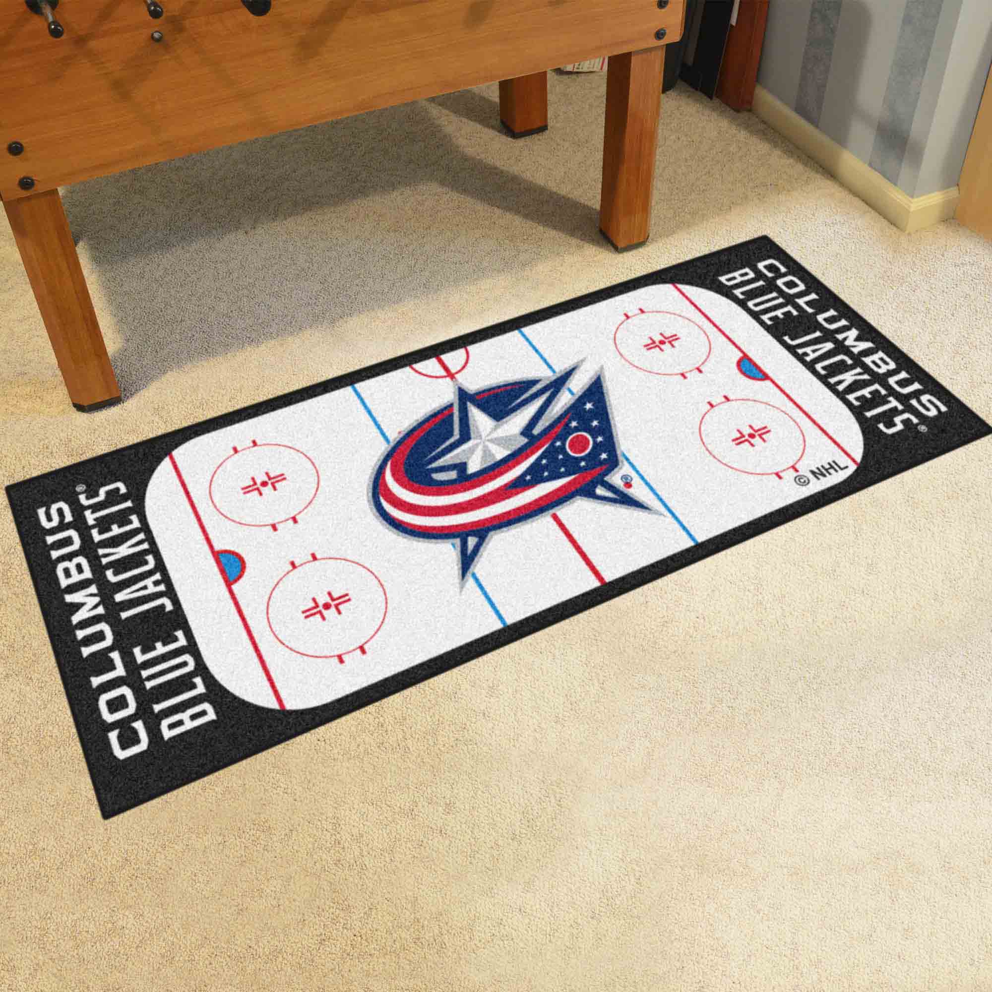 NHL - Columbus Blue Jackets Rink Runner - Image 2