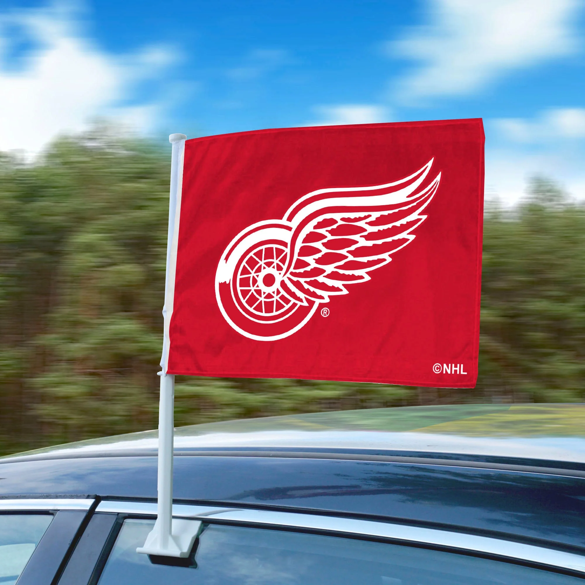 NHL - Detroit Red Wings CARFLAG - Image 2