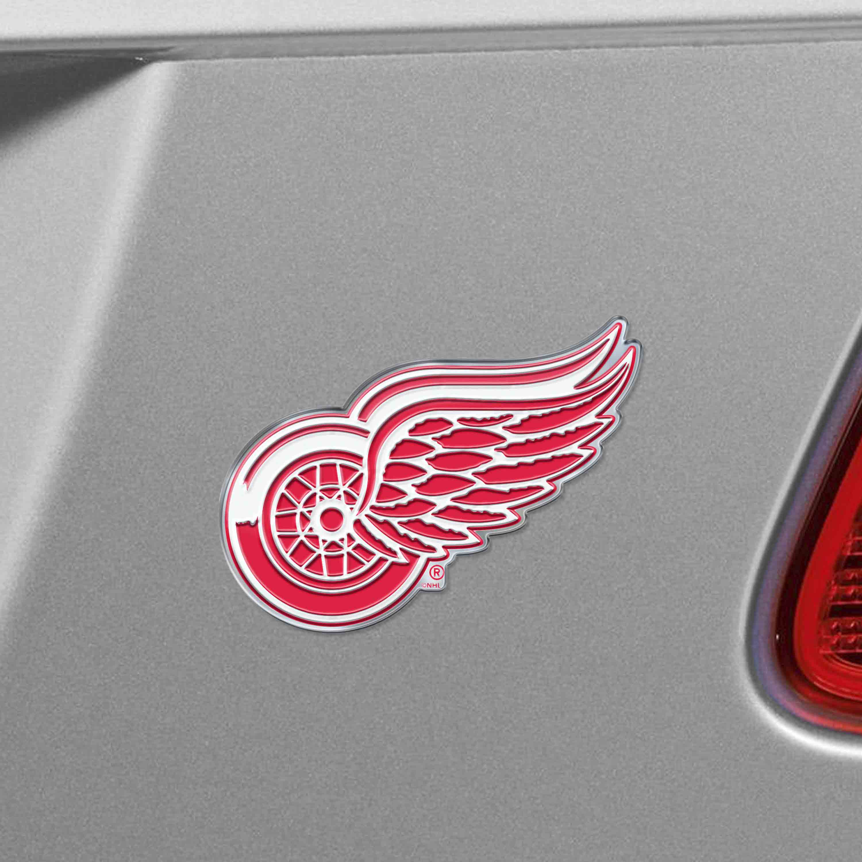 NHL - Detroit Red Wings Embossed Color Emblem - Image 2