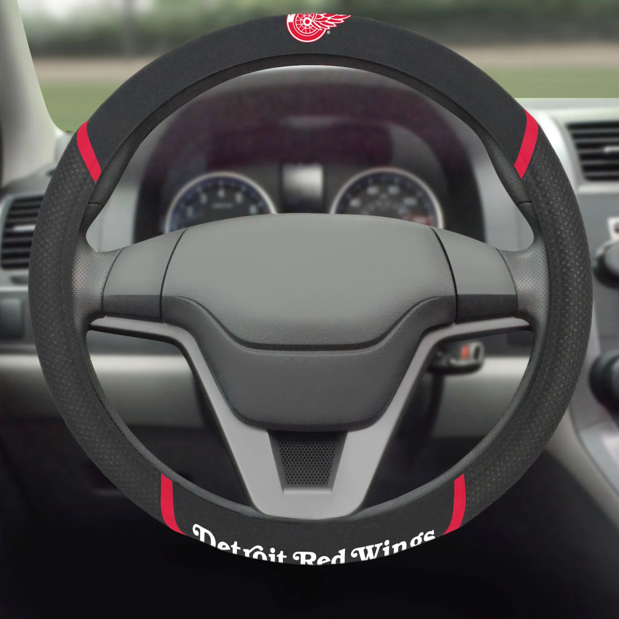 NHL - Detroit Red Wings STEERING WHEEL COVER - Image 2