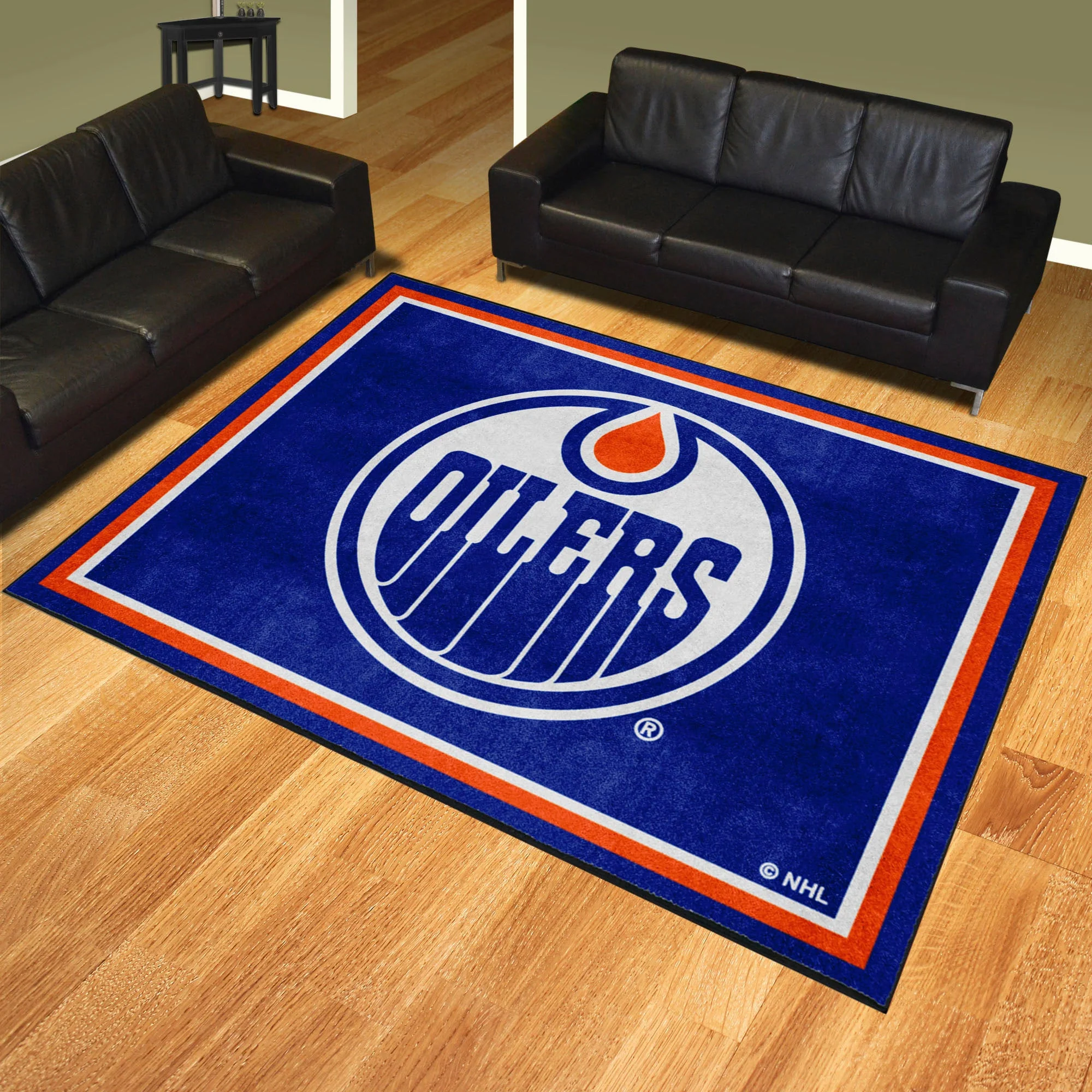 NHL - Edmonton Oilers 8x10 Rug - Image 2