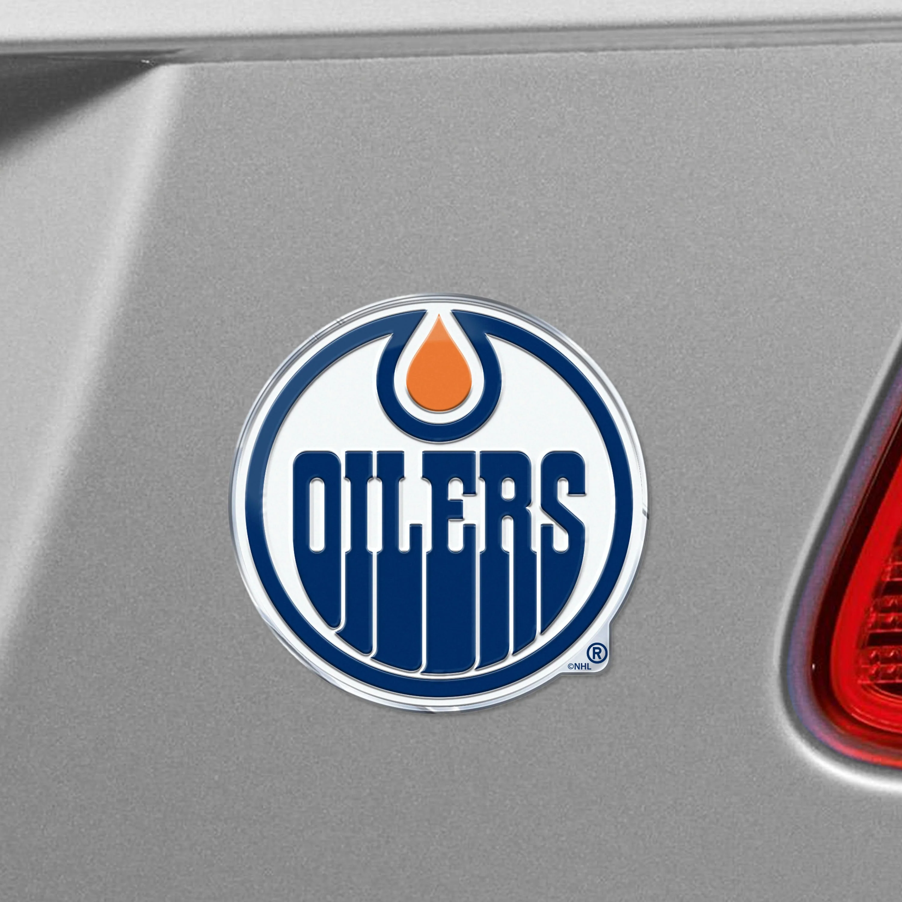 NHL - Edmonton Oilers Embossed Color Emblem - Image 2
