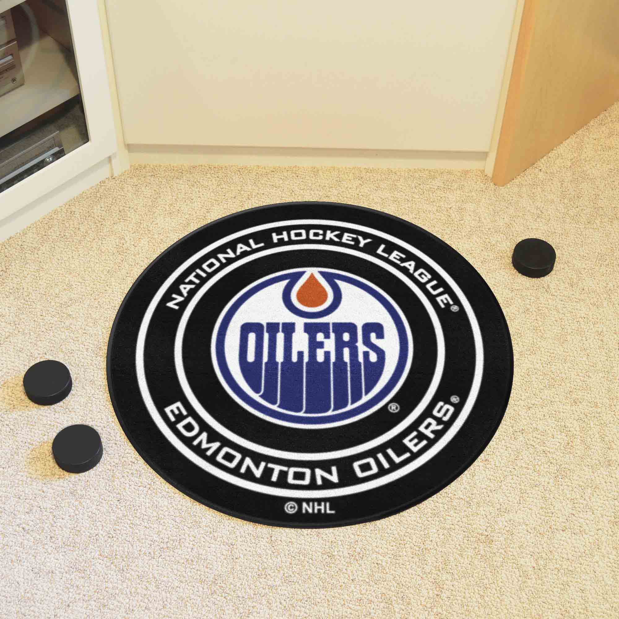 NHL - Edmonton Oilers Puck Mat - Image 2