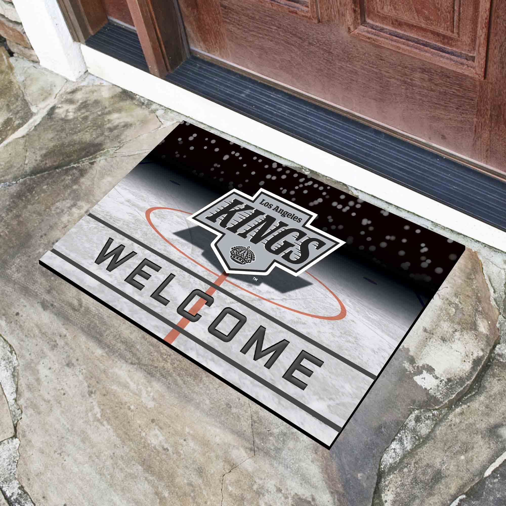 NHL - Los Angeles Kings Crumb Rubber Door Mat - Image 2