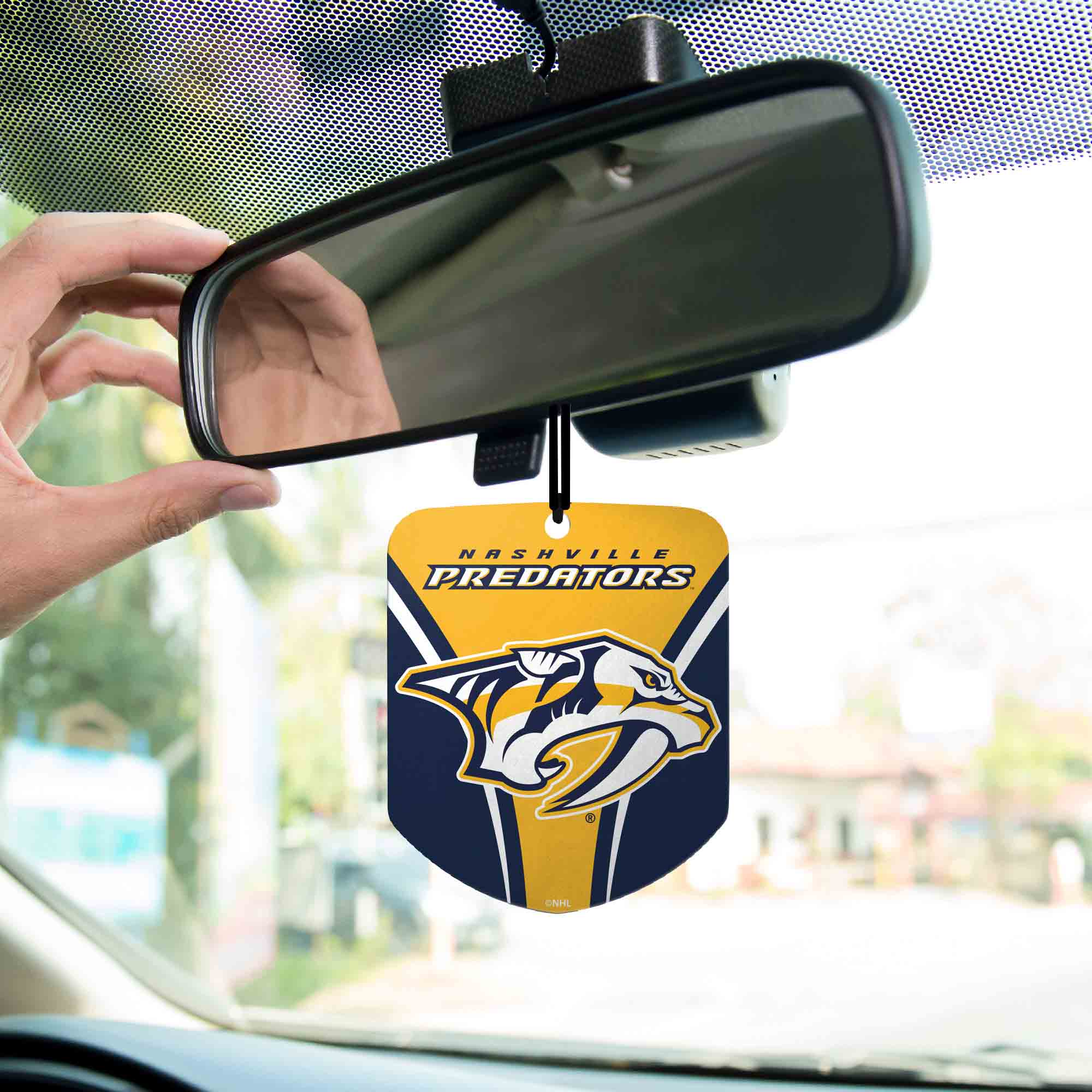 NHL - Nashville Predators Air Freshener 2-pk - Image 2