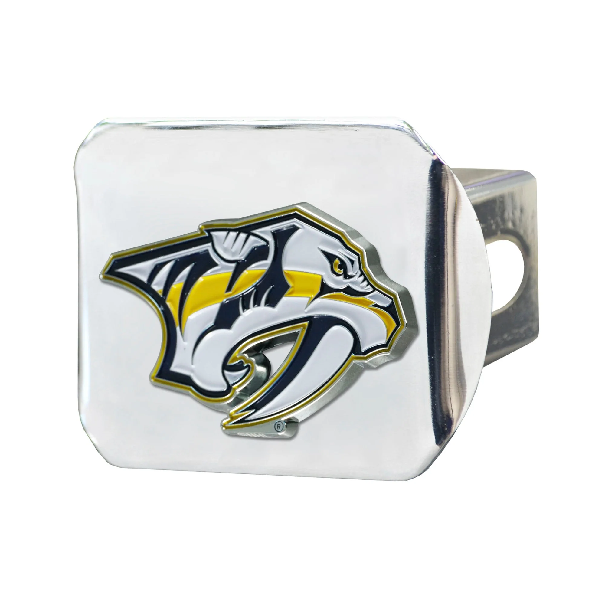 NHL - Nashville Predators Color on Chrome Hitch Cover