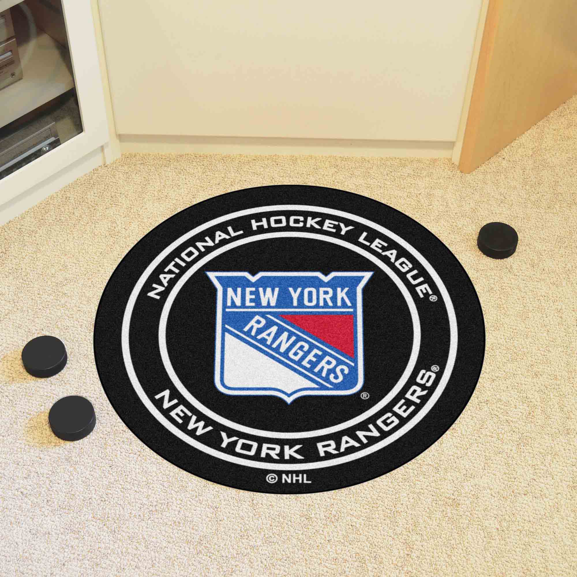 NHL - New York Rangers Puck Mat - Image 2