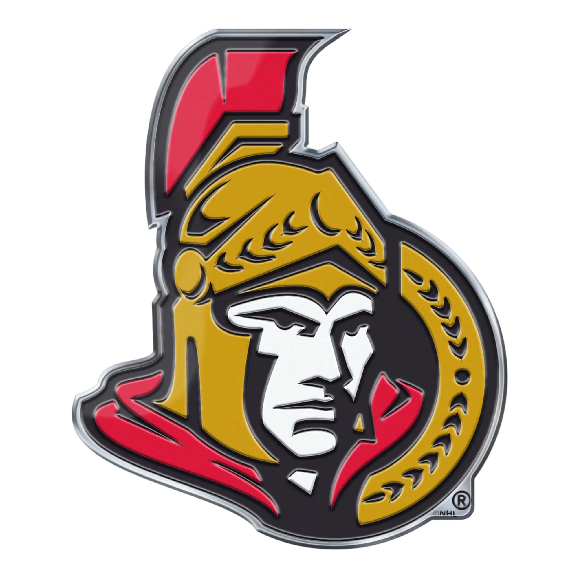 NHL - Ottawa Senators Embossed Color Emblem