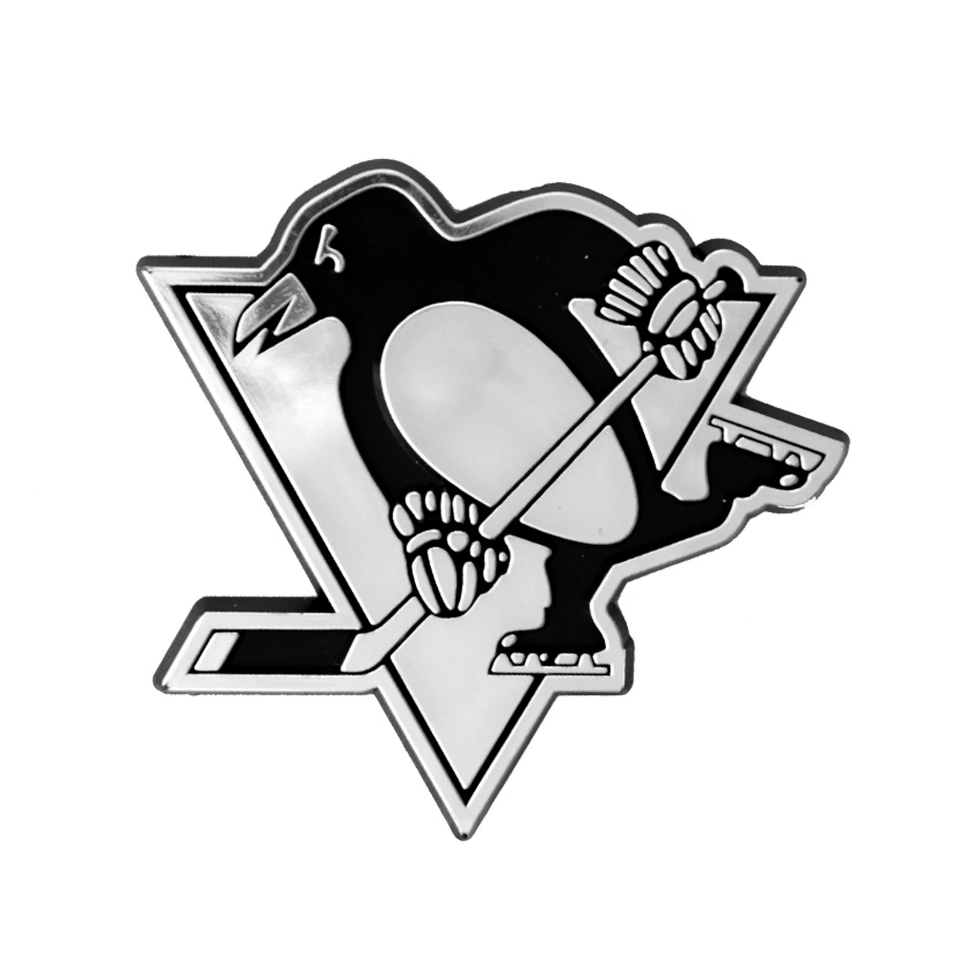 NHL - Pittsburgh Penguins Plastic Chrome Emblem