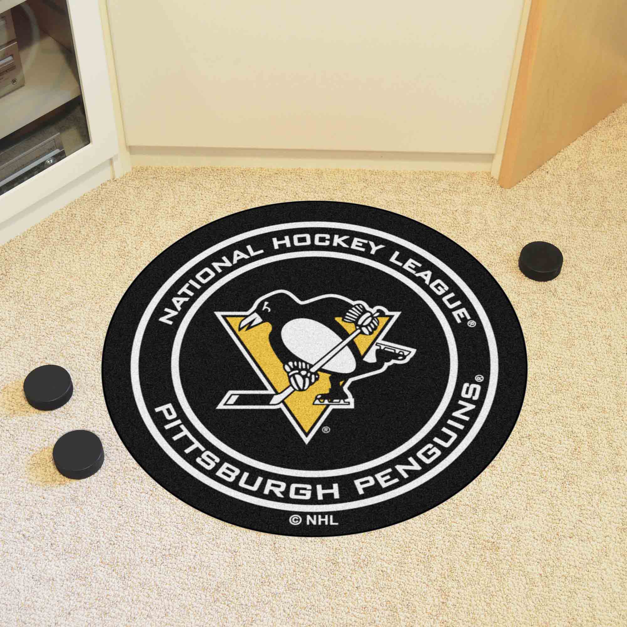 NHL - Pittsburgh Penguins Puck Mat - Image 2