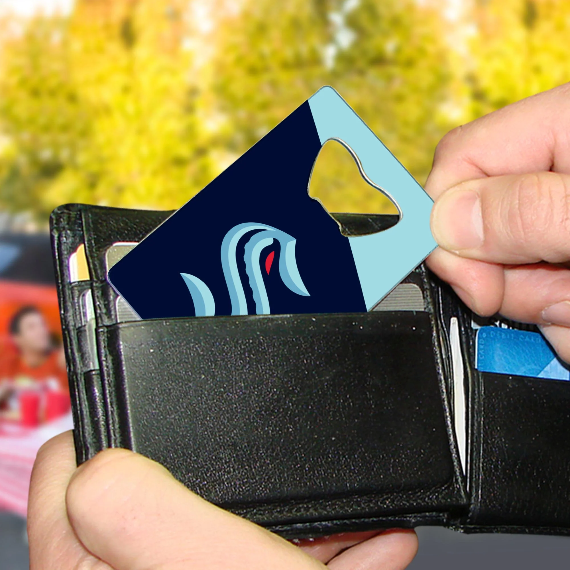NHL - Seattle Kraken Credit Card Bottle Opener - Image 2