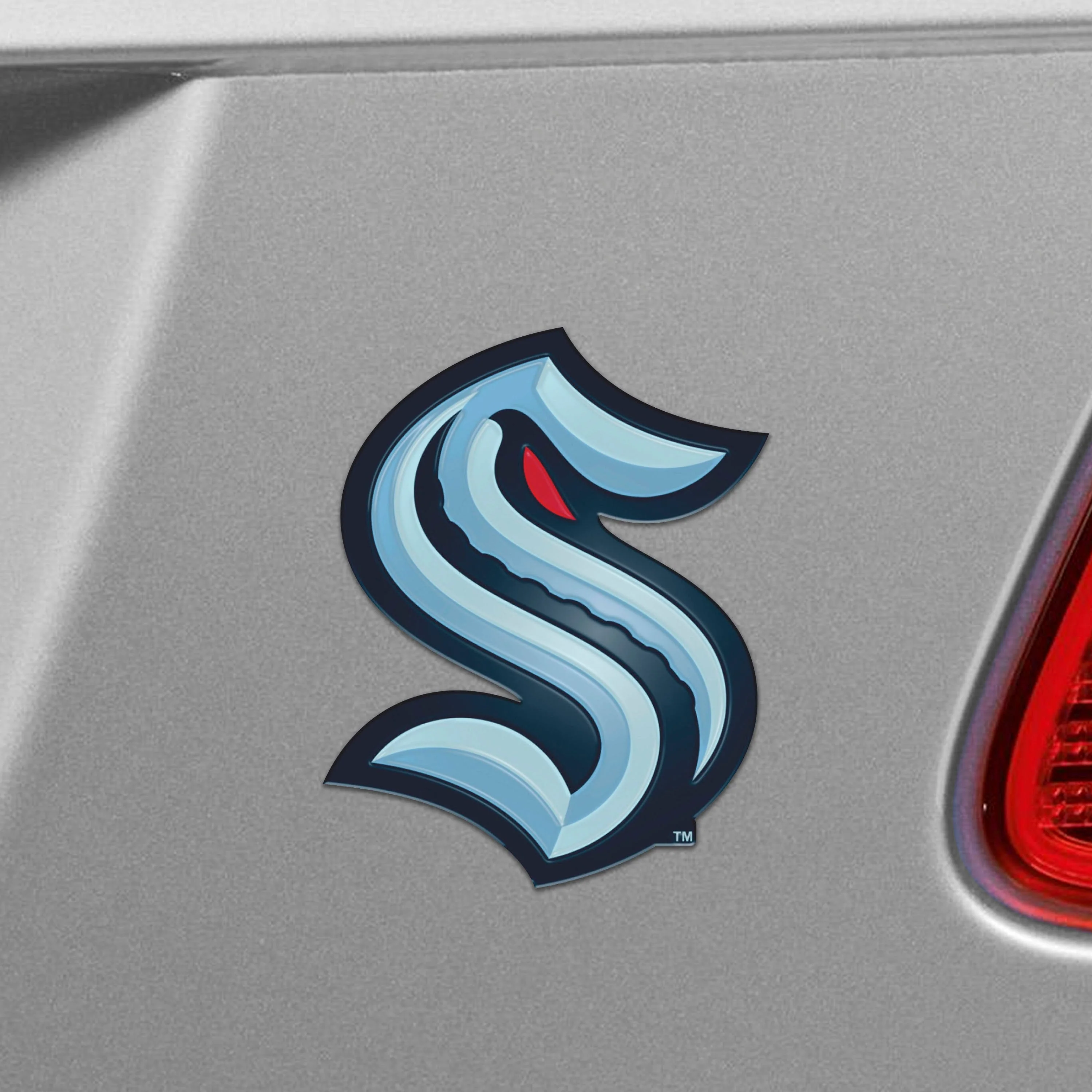NHL - Seattle Kraken Embossed Color Emblem - Image 2
