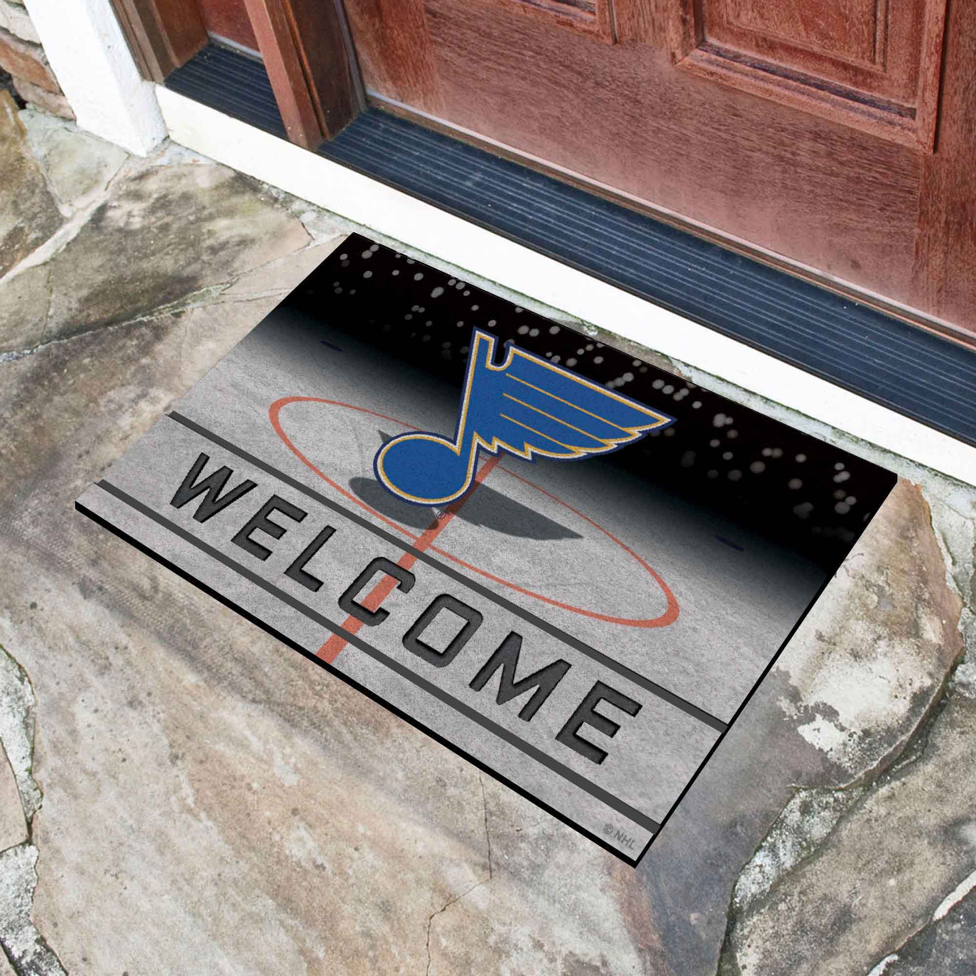 NHL - St. Louis Blues Crumb Rubber Door Mat - Image 2