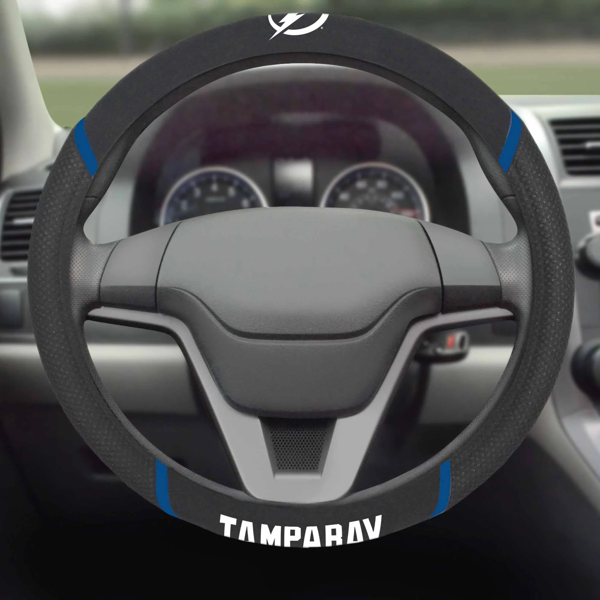 NHL - Tampa Bay Lightning Steering Wheel Cover - Image 2