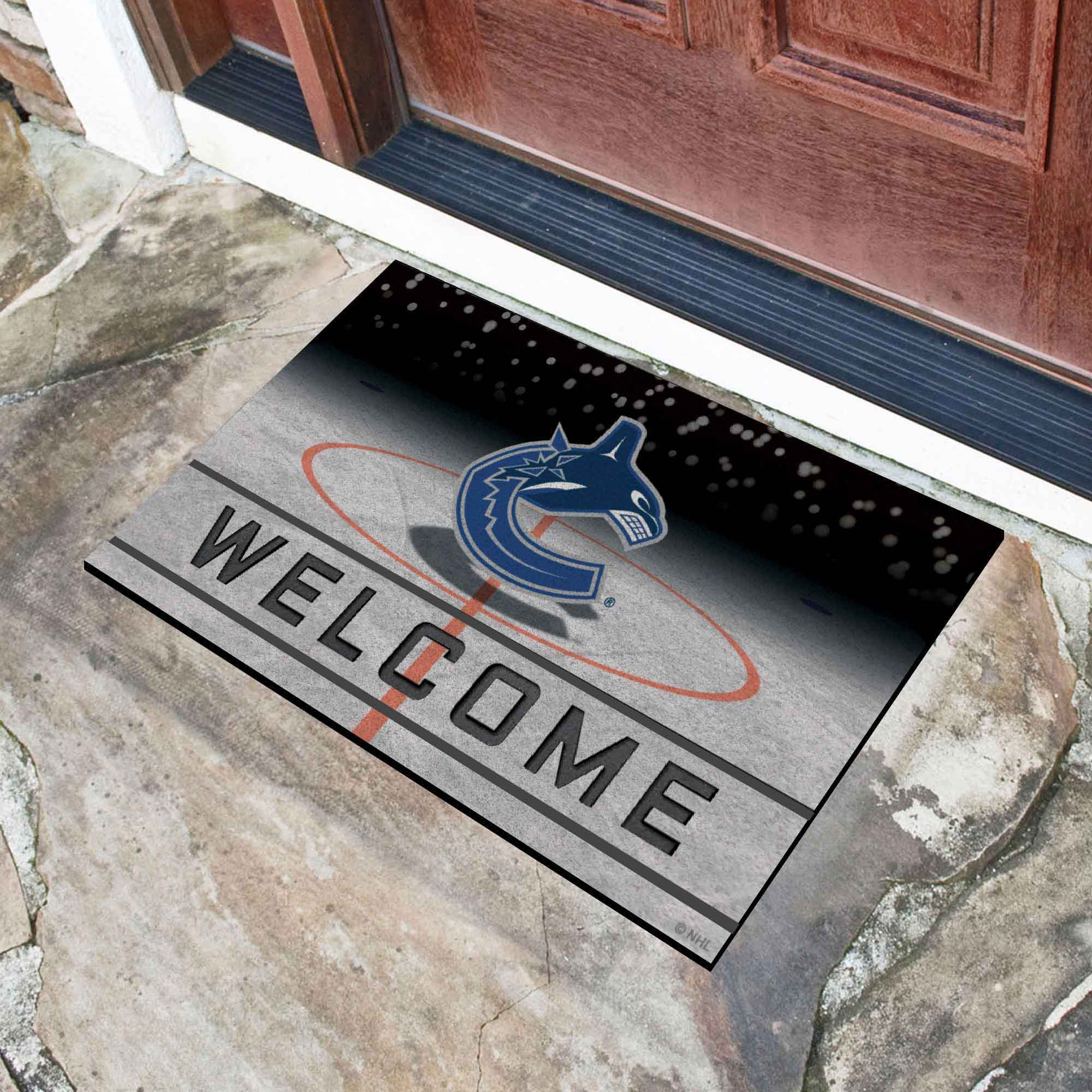 NHL - Vancouver Canucks Crumb Rubber Door Mat - Image 2