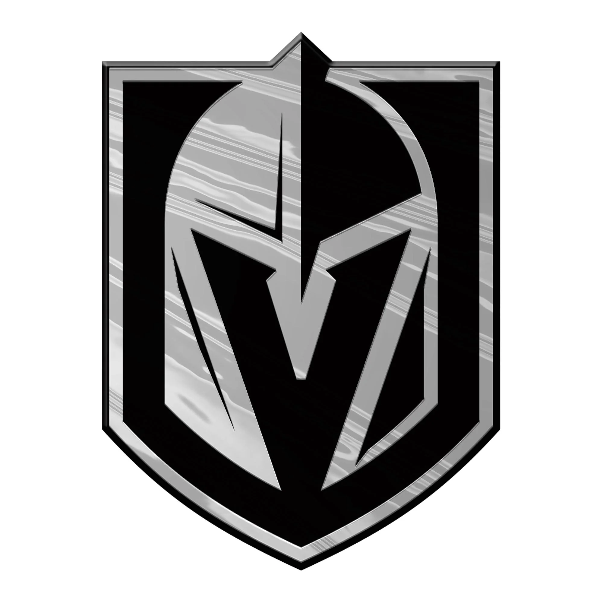 NHL - Vegas Golden Knights Plastic Chrome Emblem