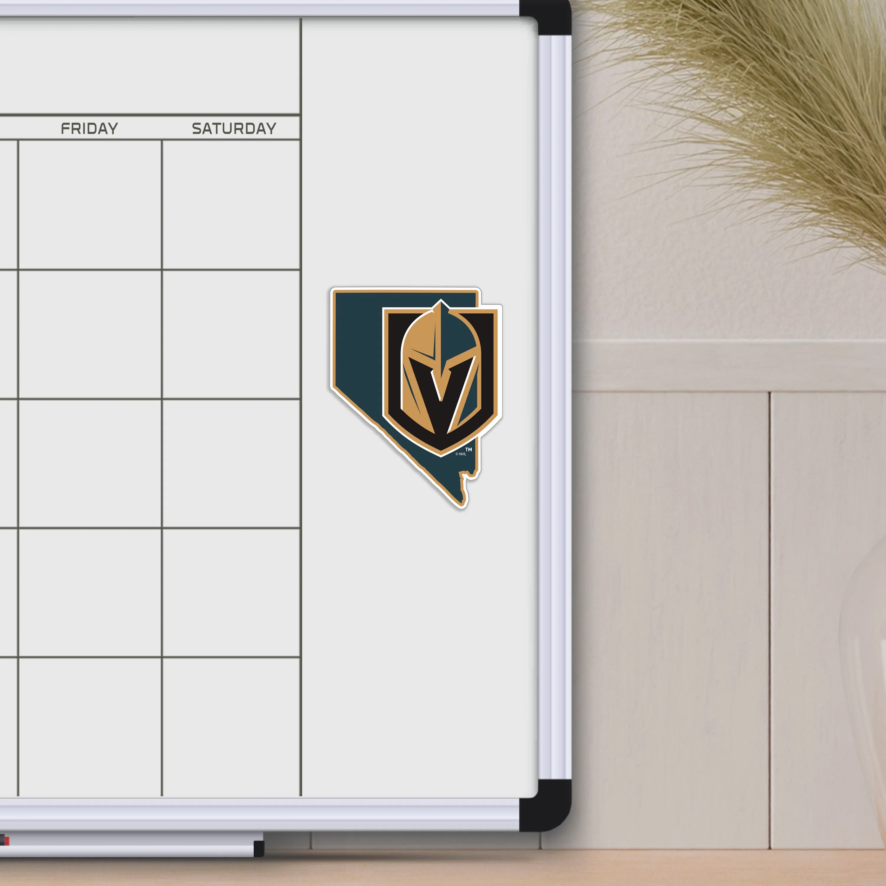 NHL - Vegas Golden Knights State Shape Decal - Image 2