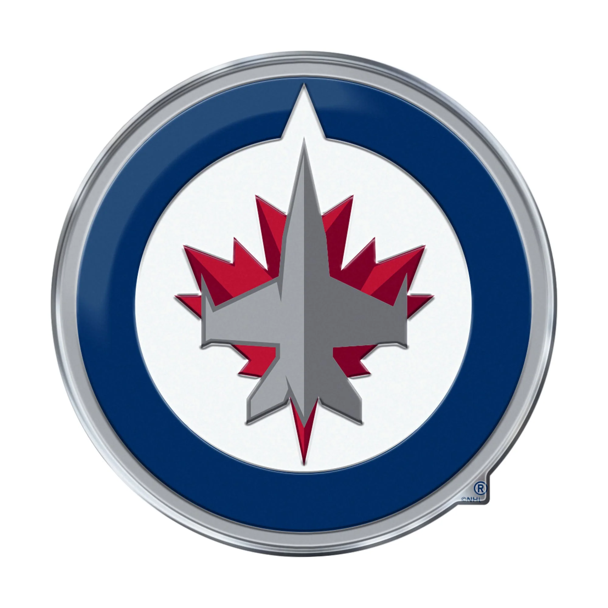NHL - Winnipeg Jets Embossed Color Emblem