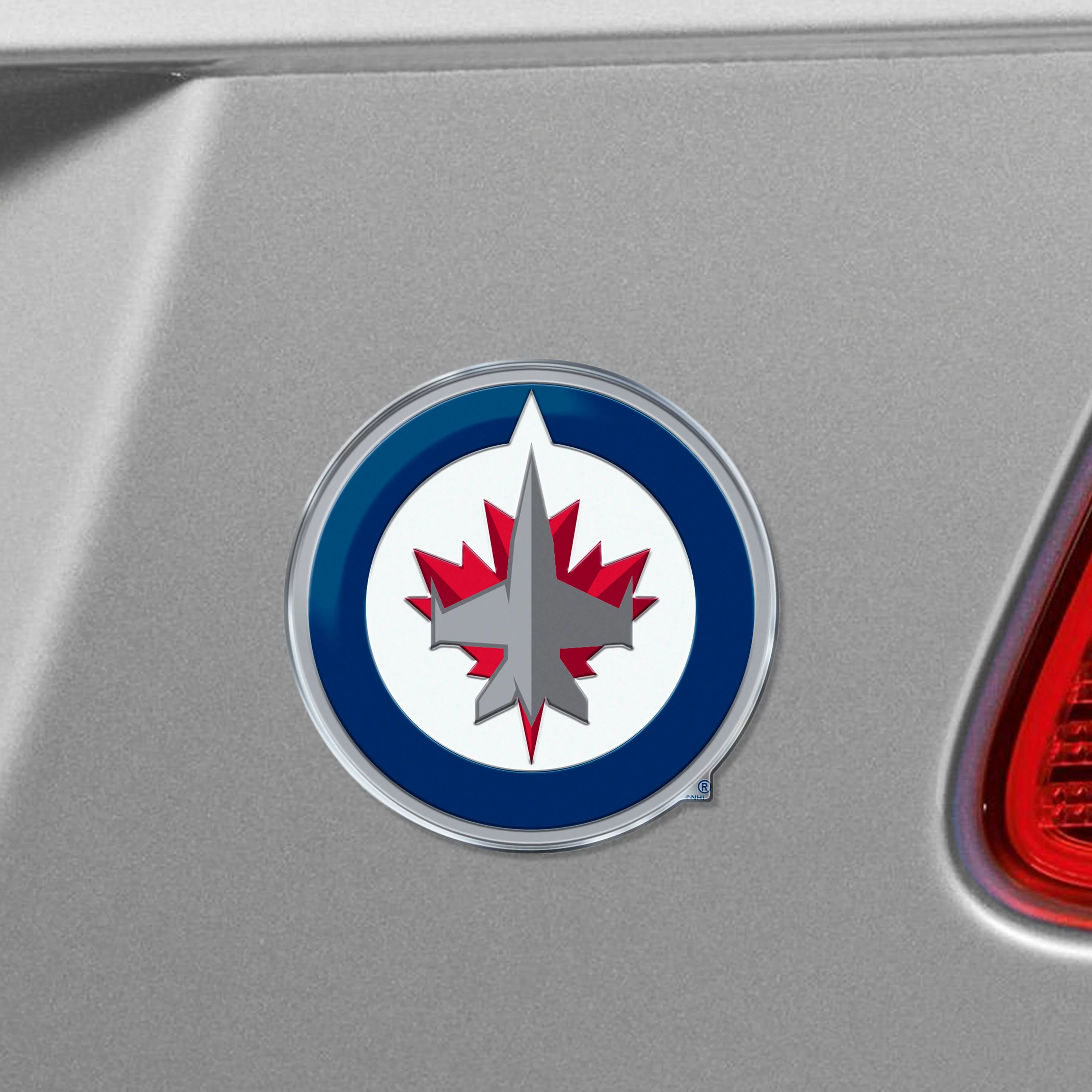 NHL - Winnipeg Jets Embossed Color Emblem - Image 2