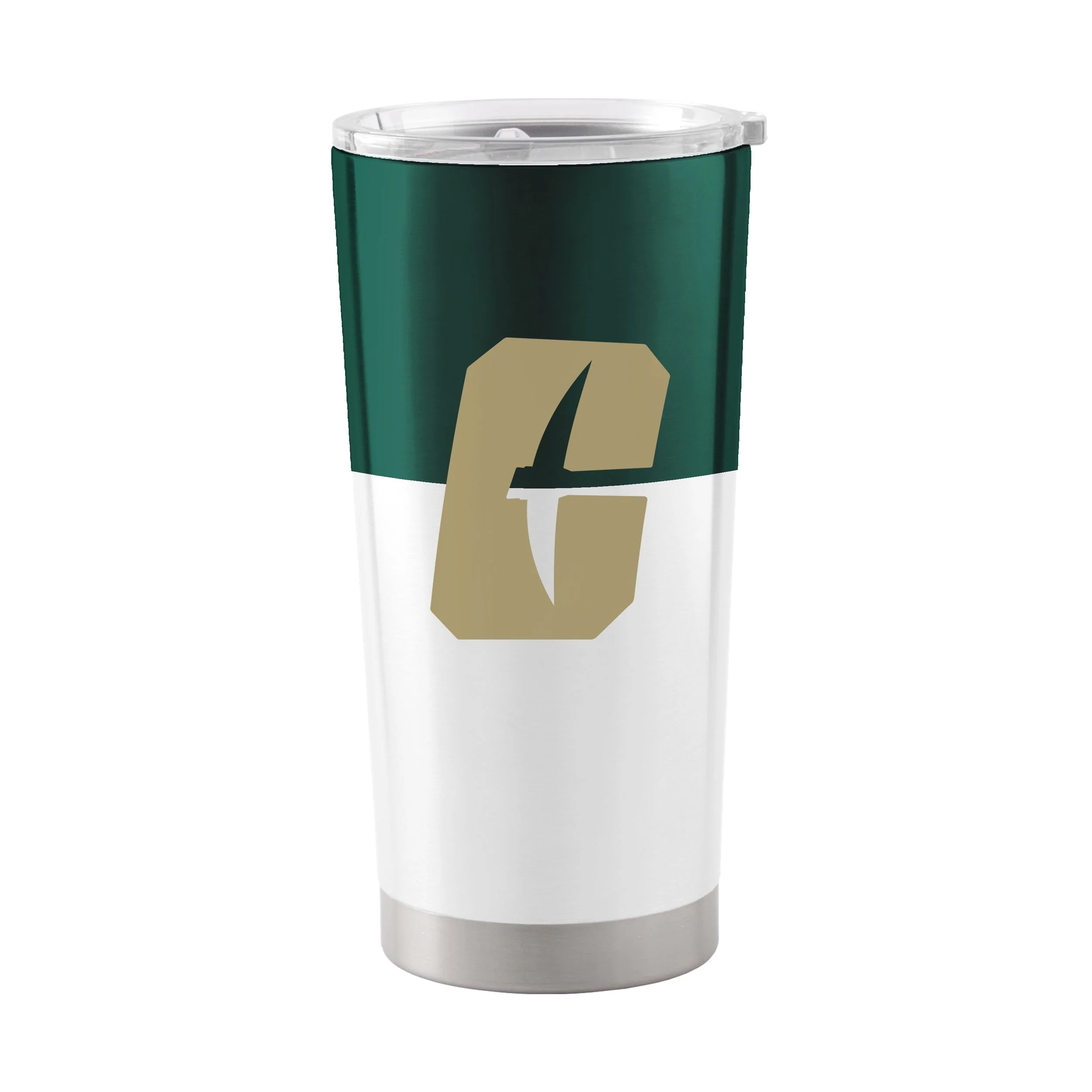 North Carolina Charlotte 20oz Colorblock Stainless Tumbler