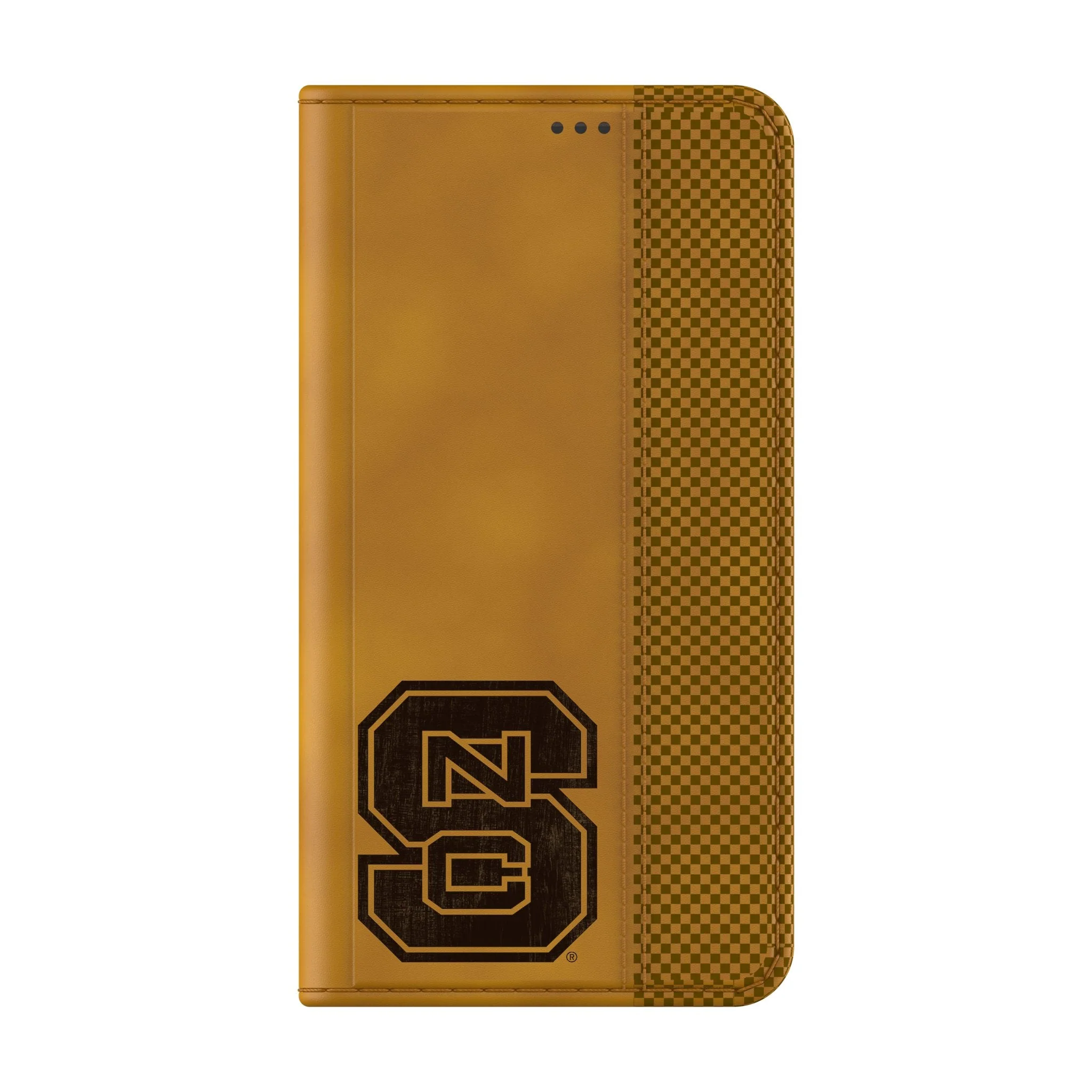 North Carolina State University Wolfpack Burn Folio Phone Case for Samsung Galaxy - Image 2