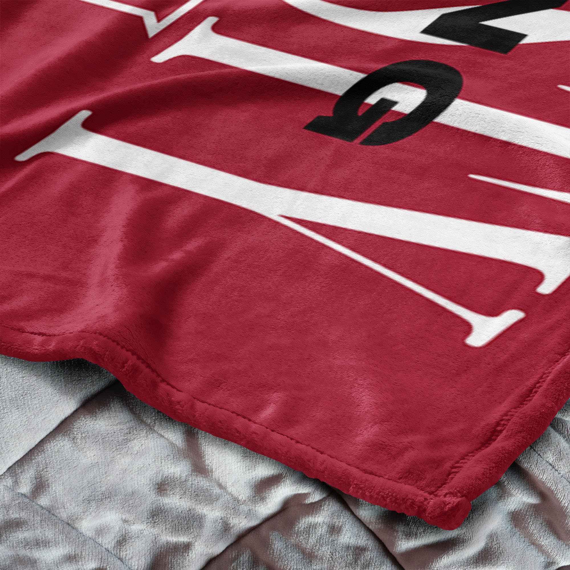 Northwest 2025 NCAA Football Championship Indiana Hoosiers Historical Silk Touch Throw Blanket, 46 x 60 inches - Image 6