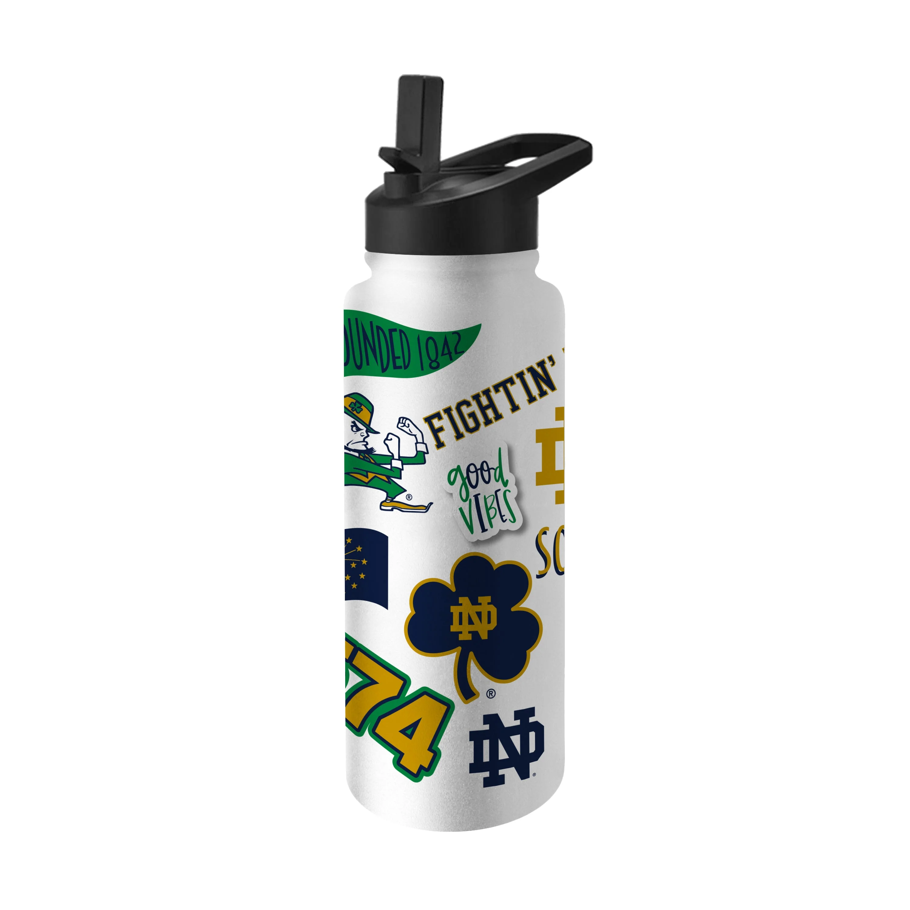 Notre Dame 34oz Native Quencher Bottle