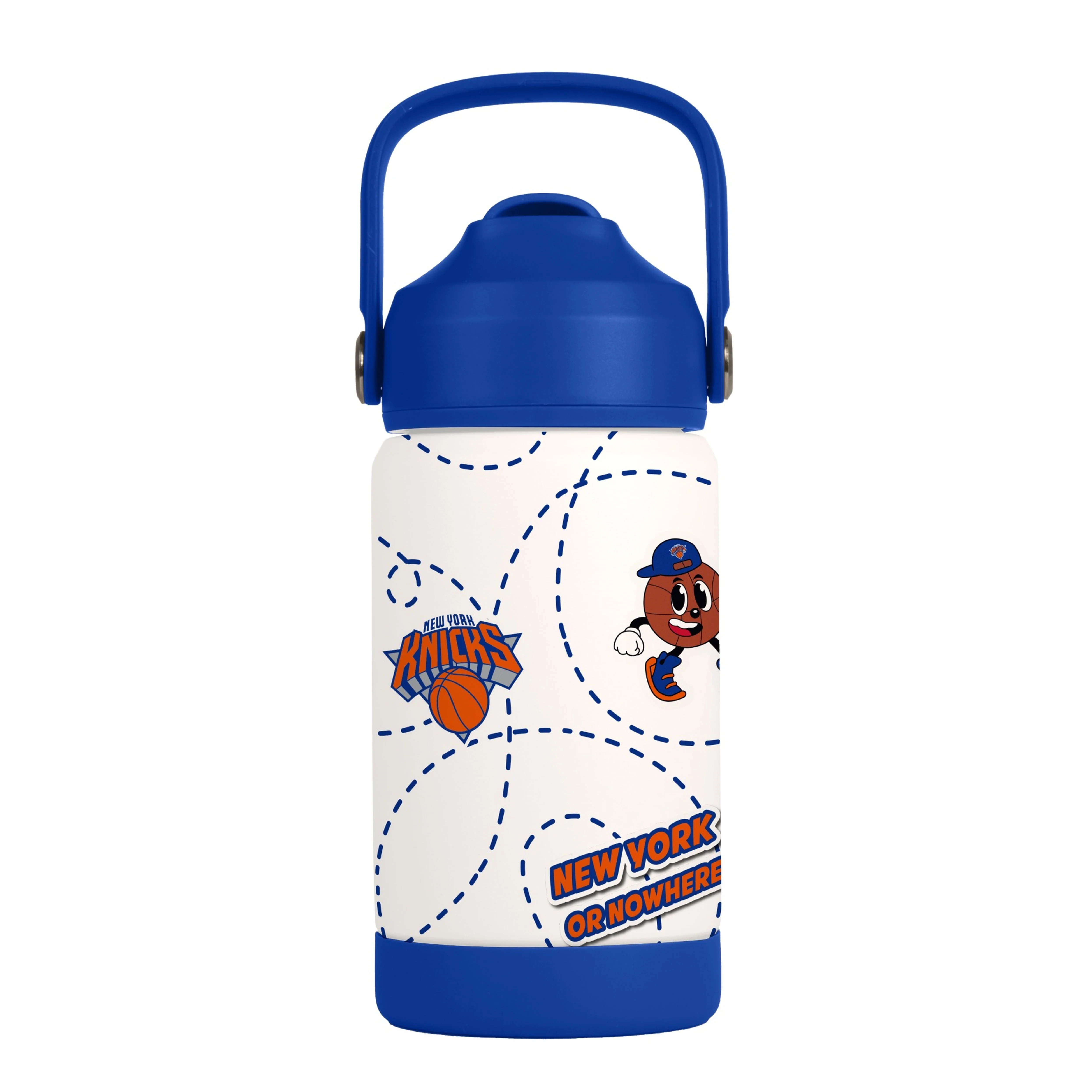 NY Knicks 12oz Mascot SS Kids Bottle - Image 2