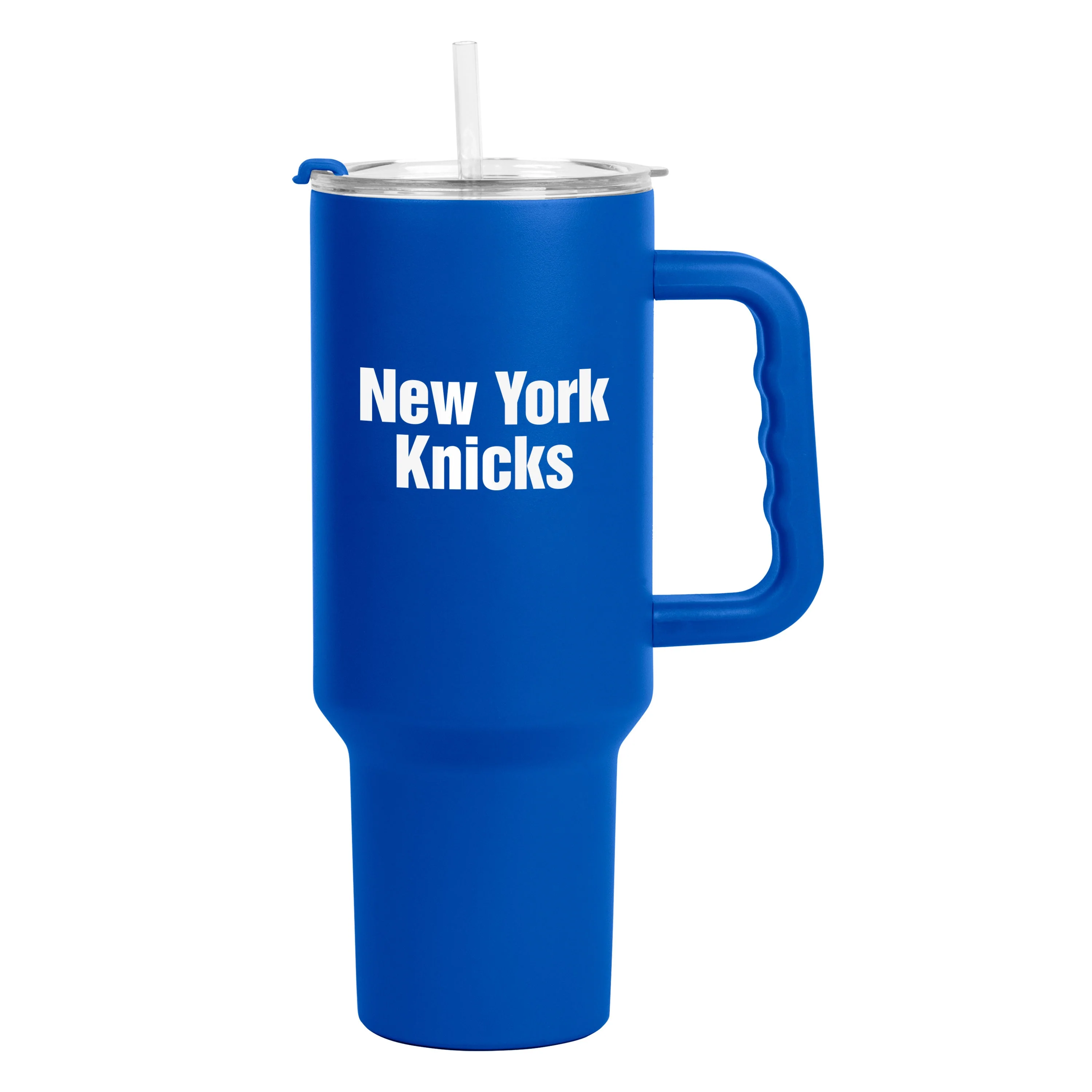 NY Knicks 40oz Flipside Powder Coat Tumbler - Image 4