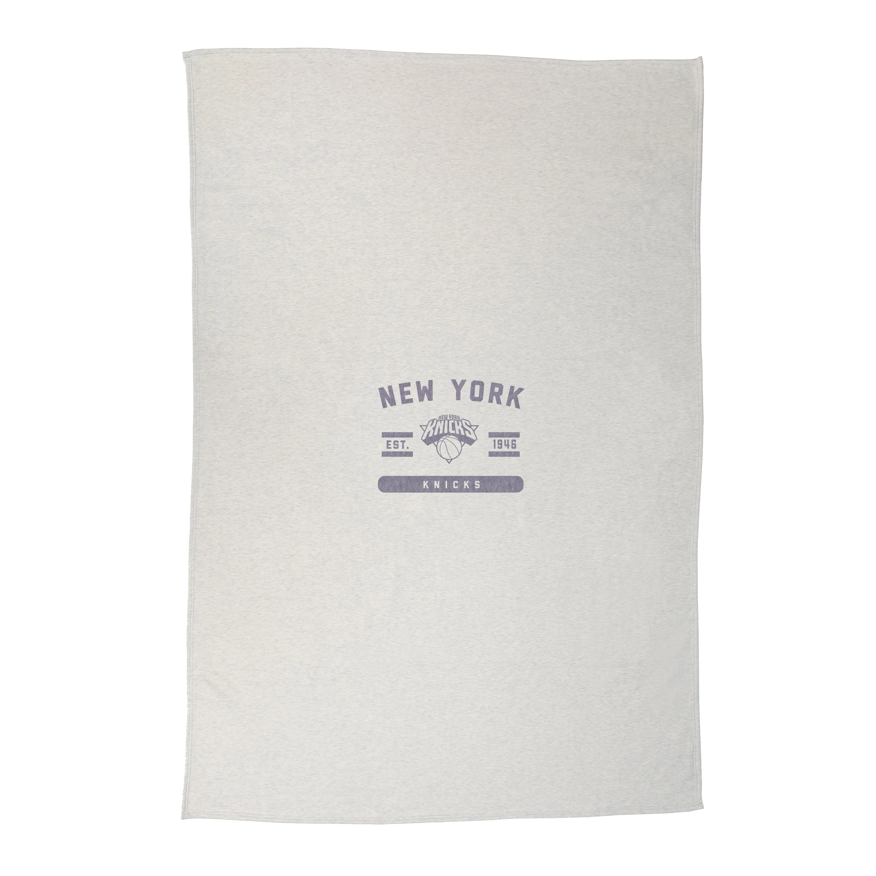 NY Knicks Sublimated Sweatshirt Blanket