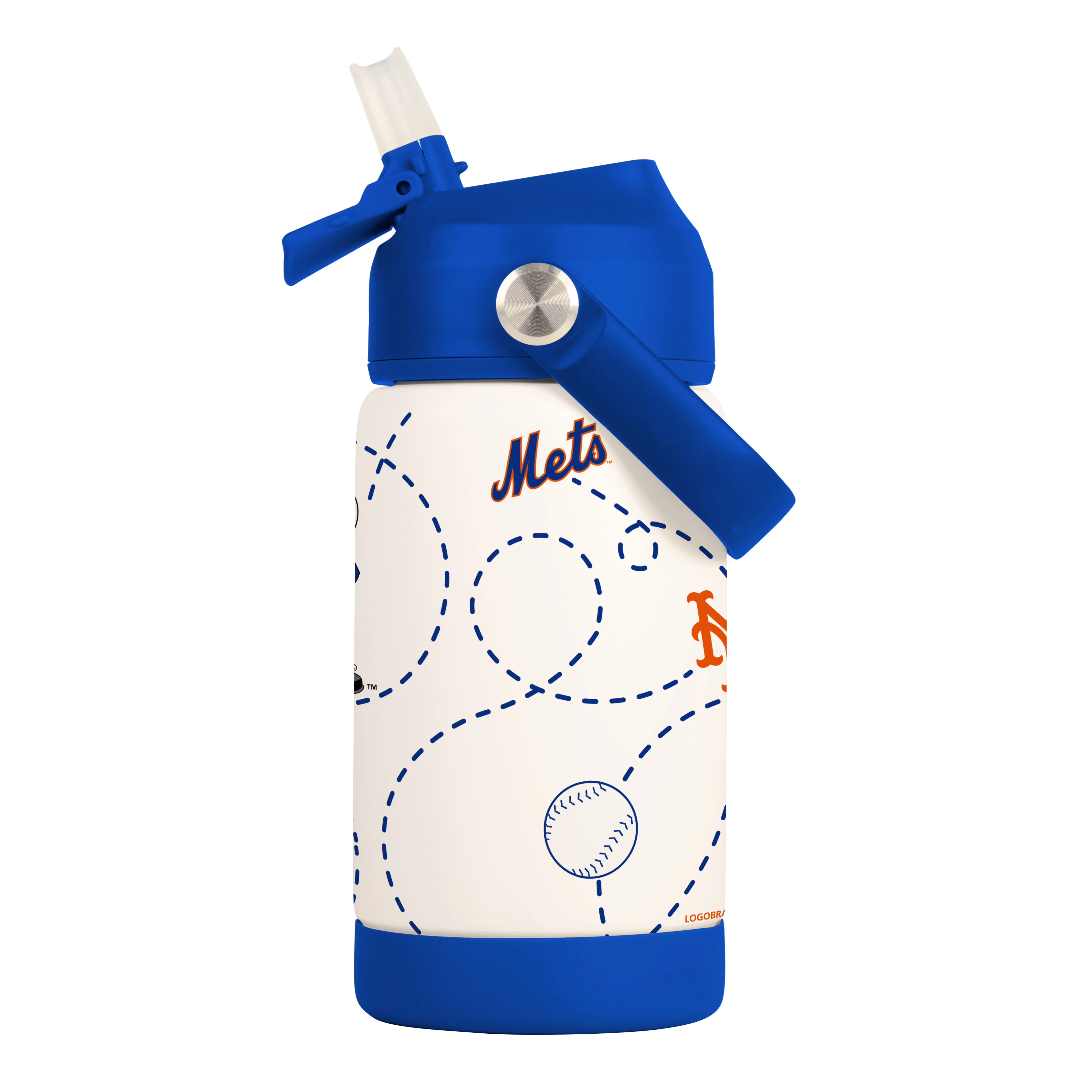 NY Mets 12oz Mascot SS Kids Bottle - Image 2