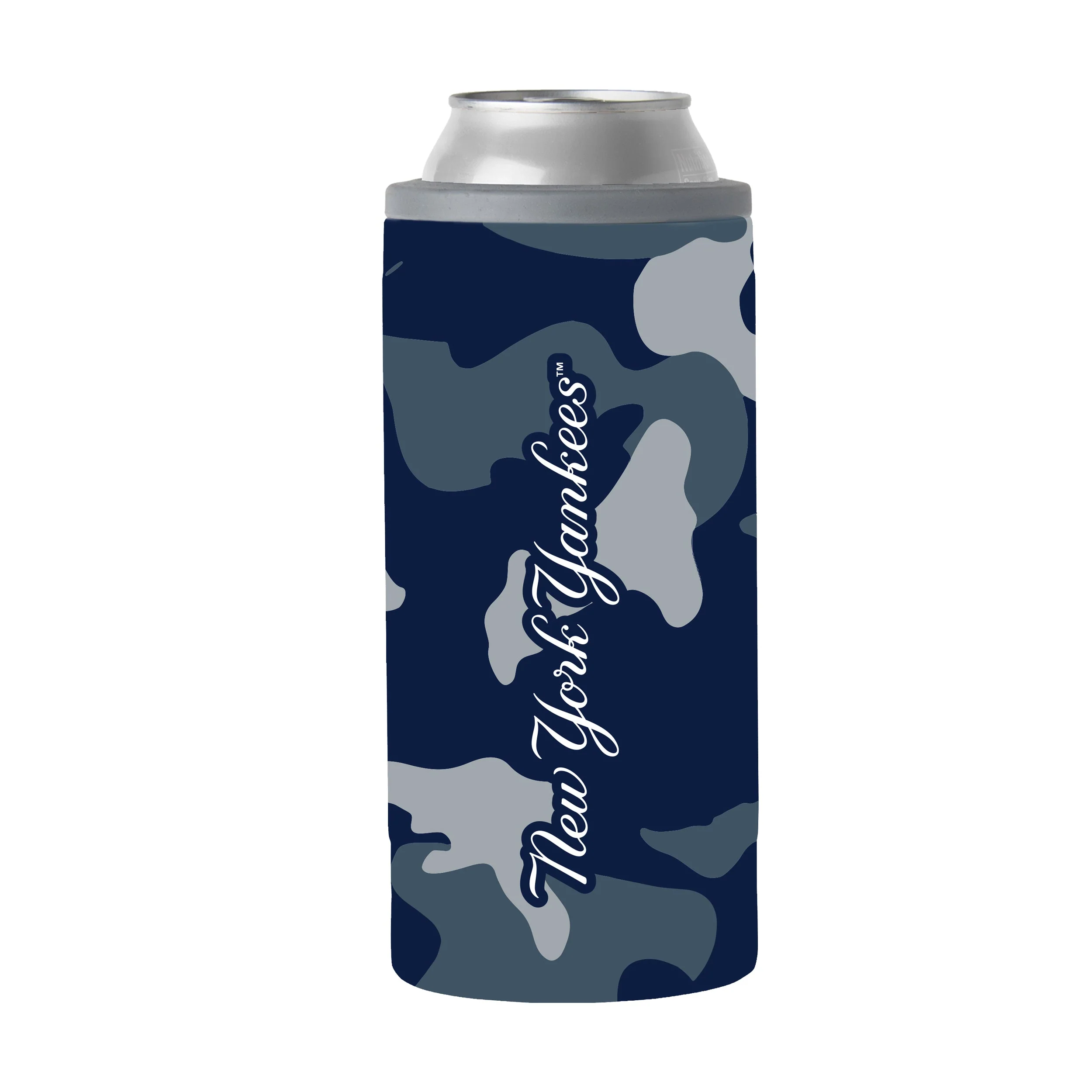 NY Yankees 12oz Camo Slim Can Coolie - Image 2