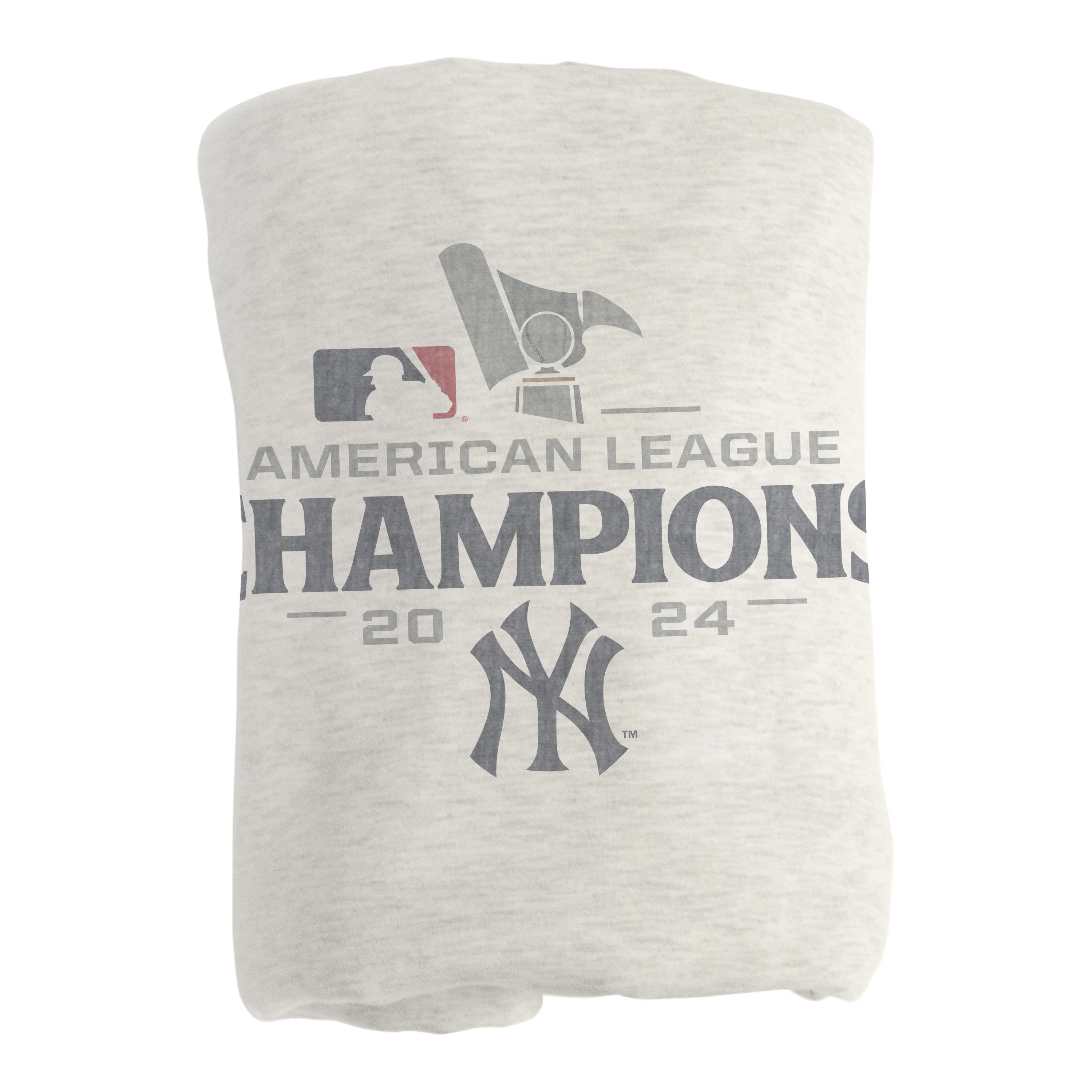 NY Yankees 2024 American League Champs Sublimated Sweatshirt Blanket - Image 3