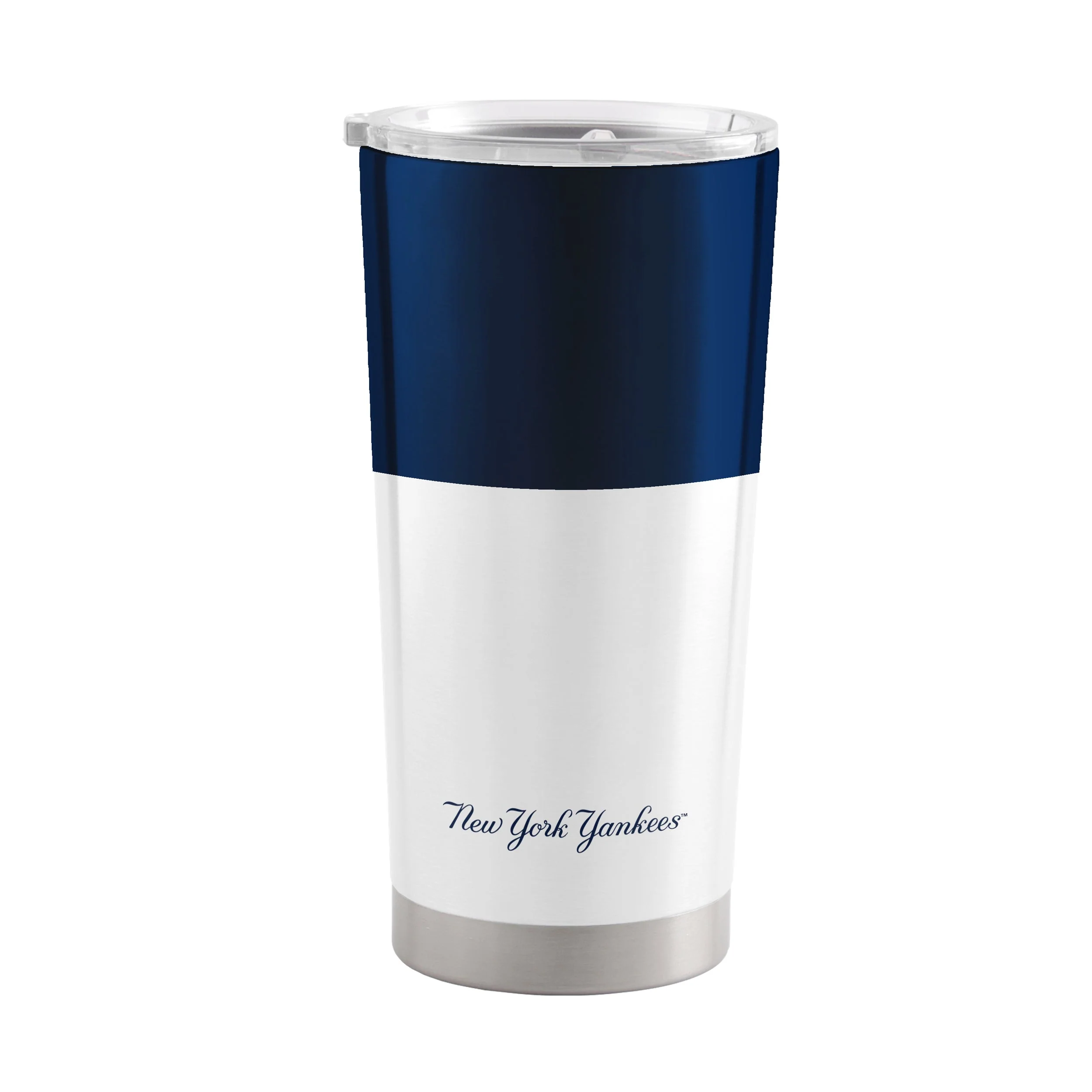 NY Yankees Colorblock 20oz Stainless Tumbler - Image 2
