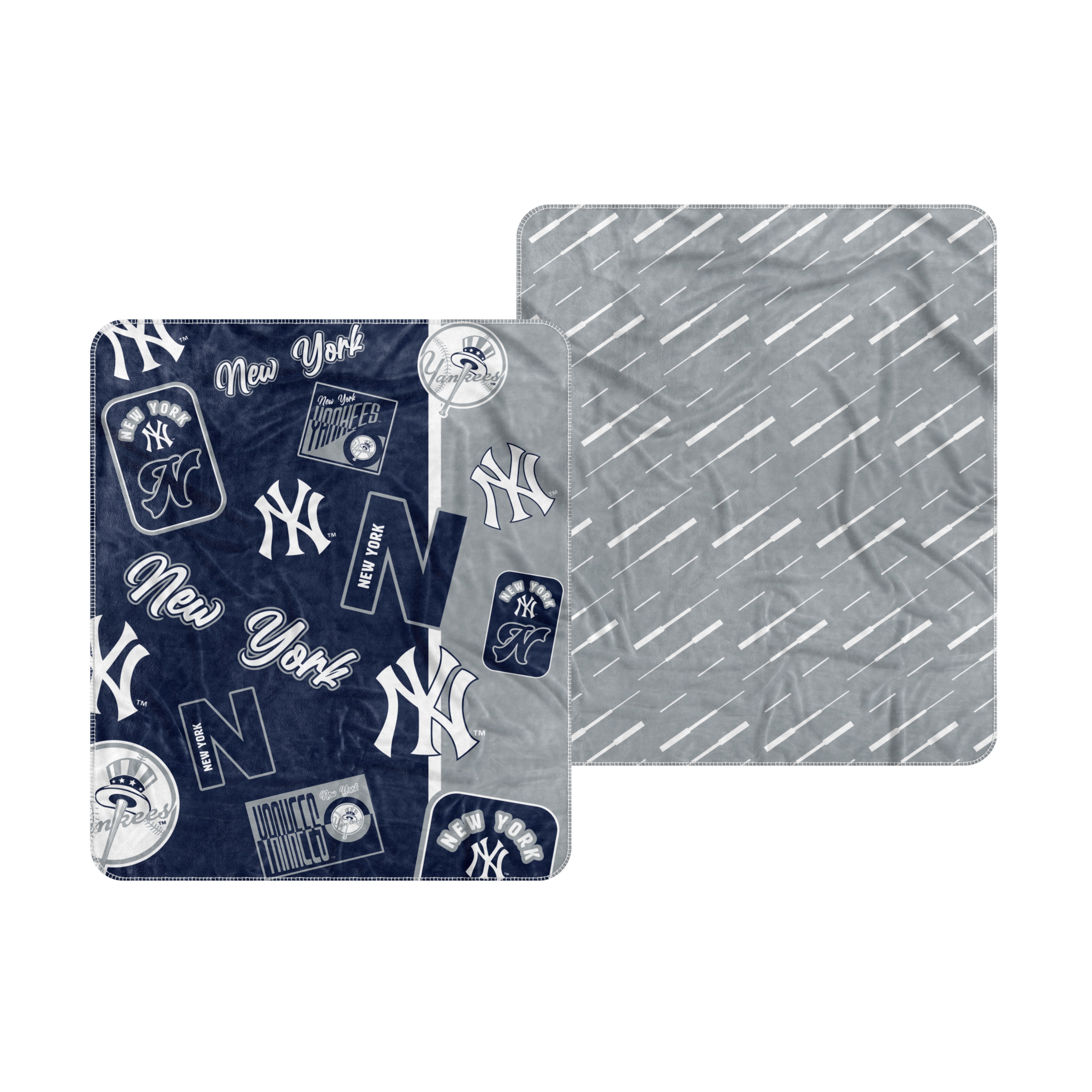 NY Yankees Dream Weave Throw 50x60 - Image 3