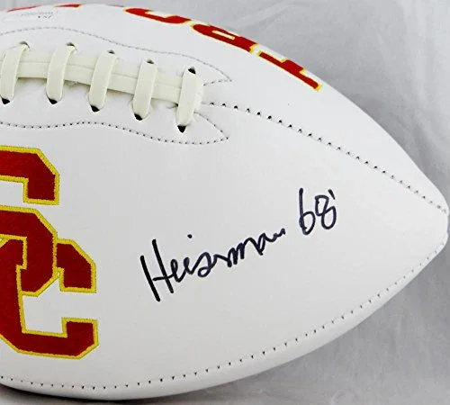 O. J. Simpson Autographed USC Logo Football W/ Heisman- JSA W Auth - Image 3