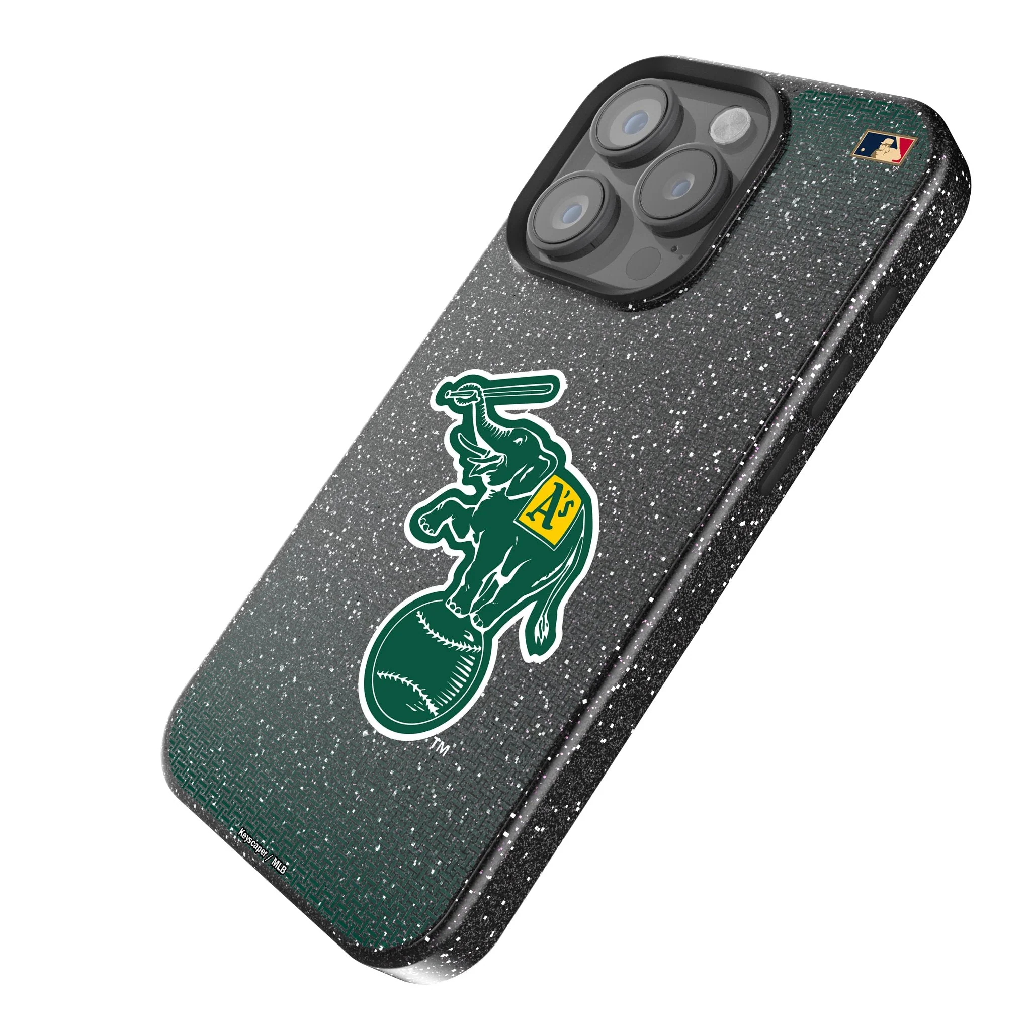 Oakland As Home 1988 - Cooperstown Collection Linen Bling Phone Case for Apple iPhone - Image 2