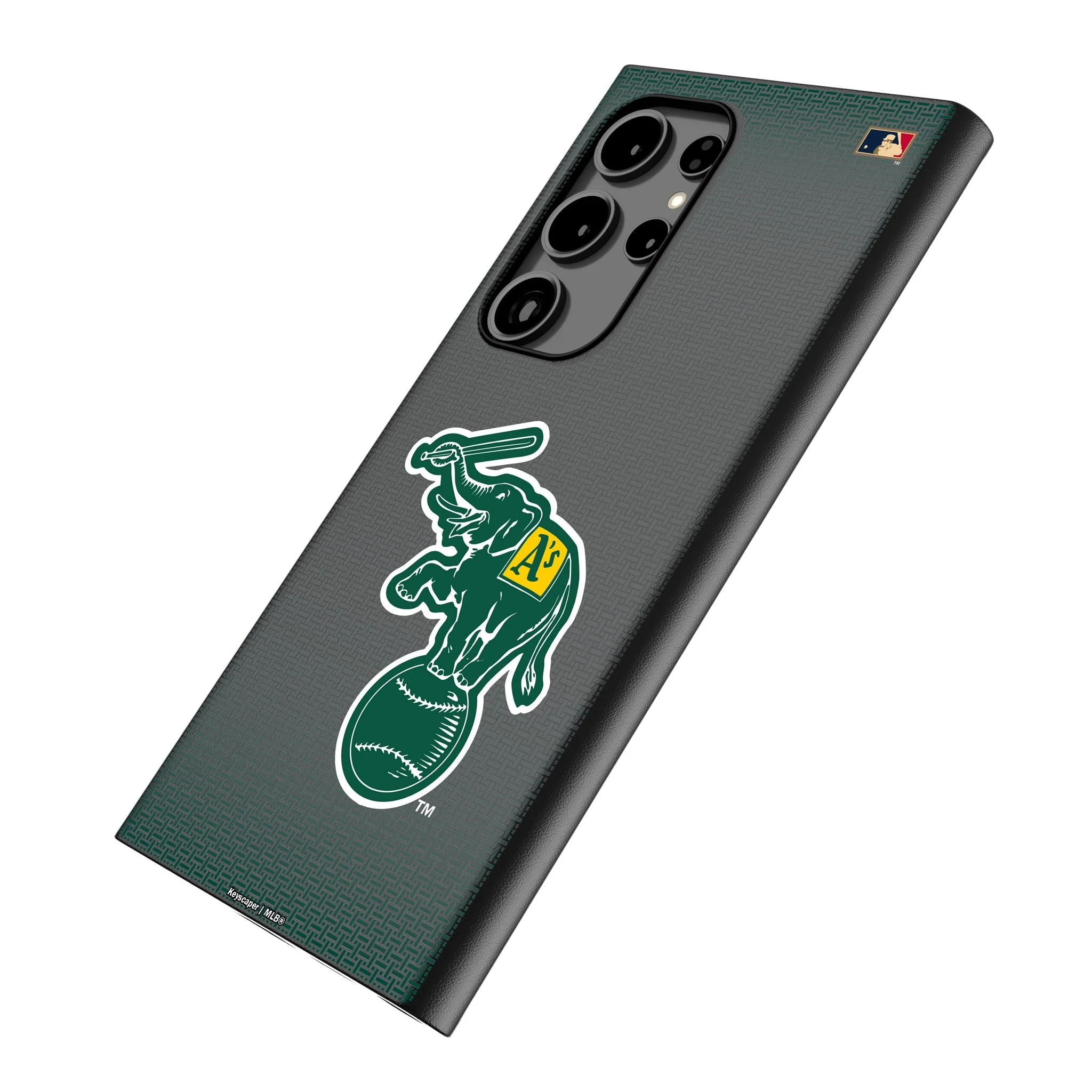 Oakland As Home 1988 - Cooperstown Collection Linen MagSafe Compatible Phone Case for Samsung Galaxy - Image 2