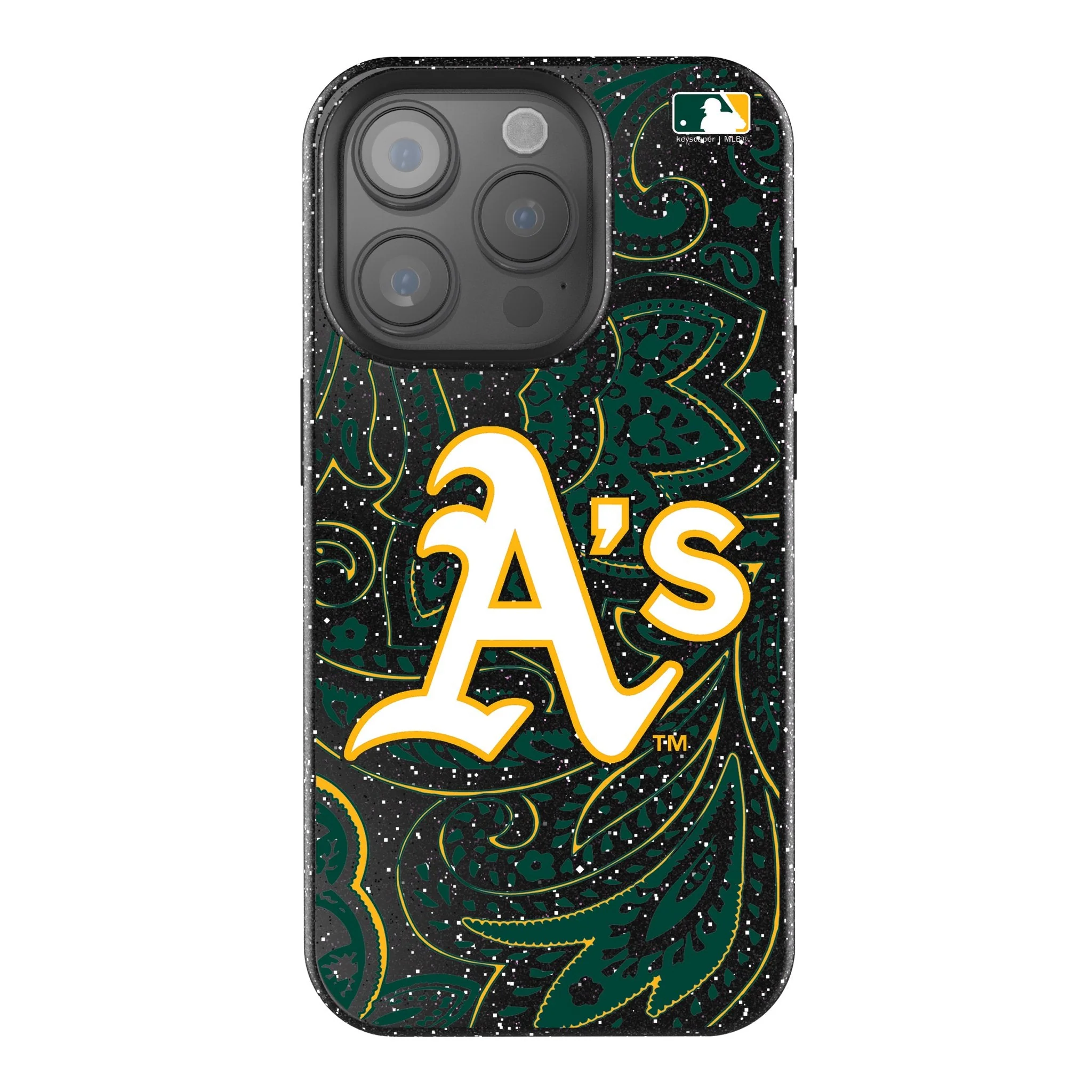 Oakland Athletics Paisley Bling Phone Case
