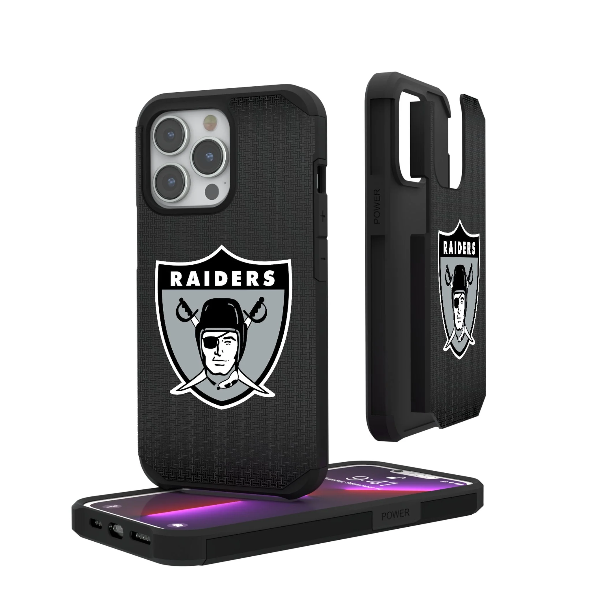 Oakland Raiders 1963 Historic Collection Linen Rugged Phone Case