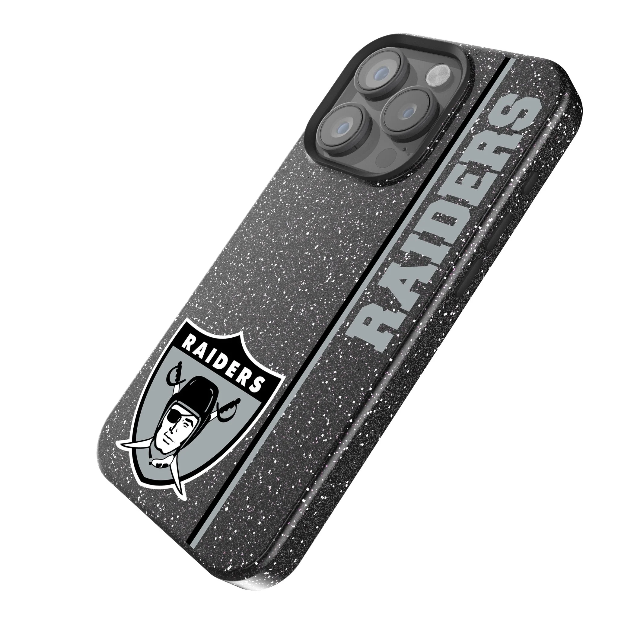 Oakland Raiders 1963 Historic Collection Sidebar Bling Phone Case - Image 2