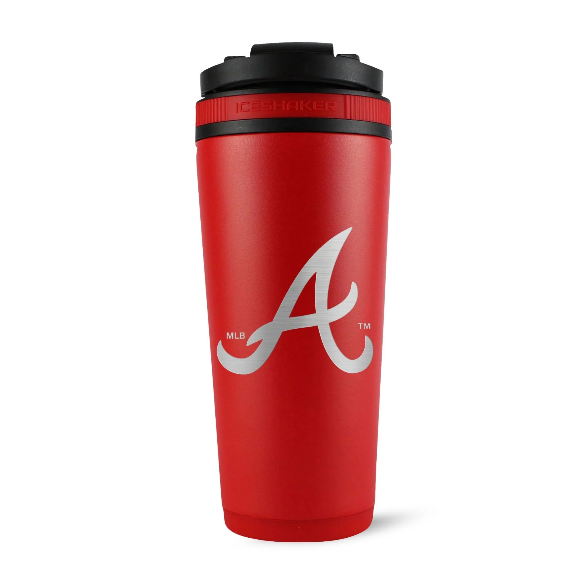 Officially Licensed Atlanta Braves 26oz Ice Shaker - Image 2