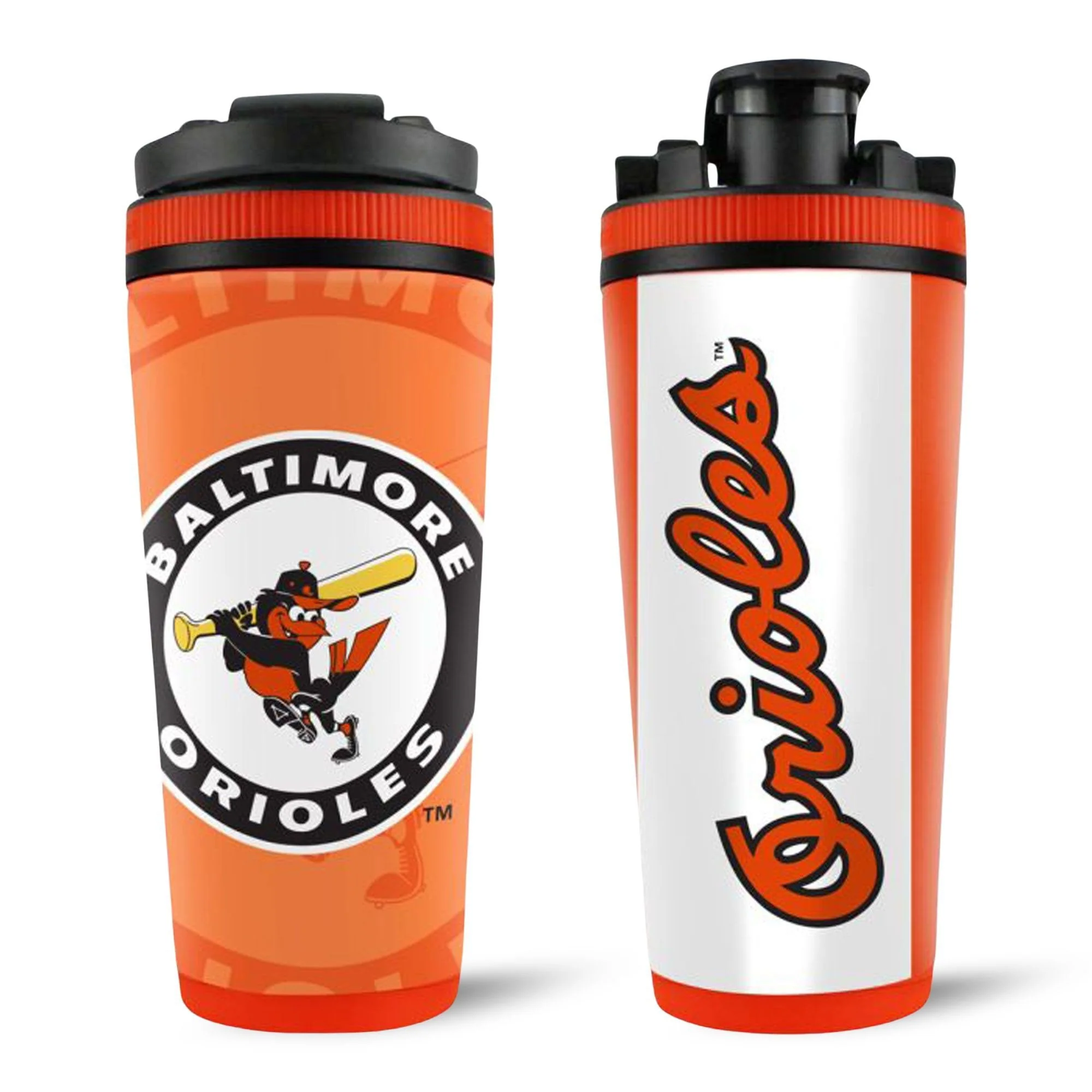 Officially Licensed Baltimore Orioles 26oz Ice Shaker - Image 3